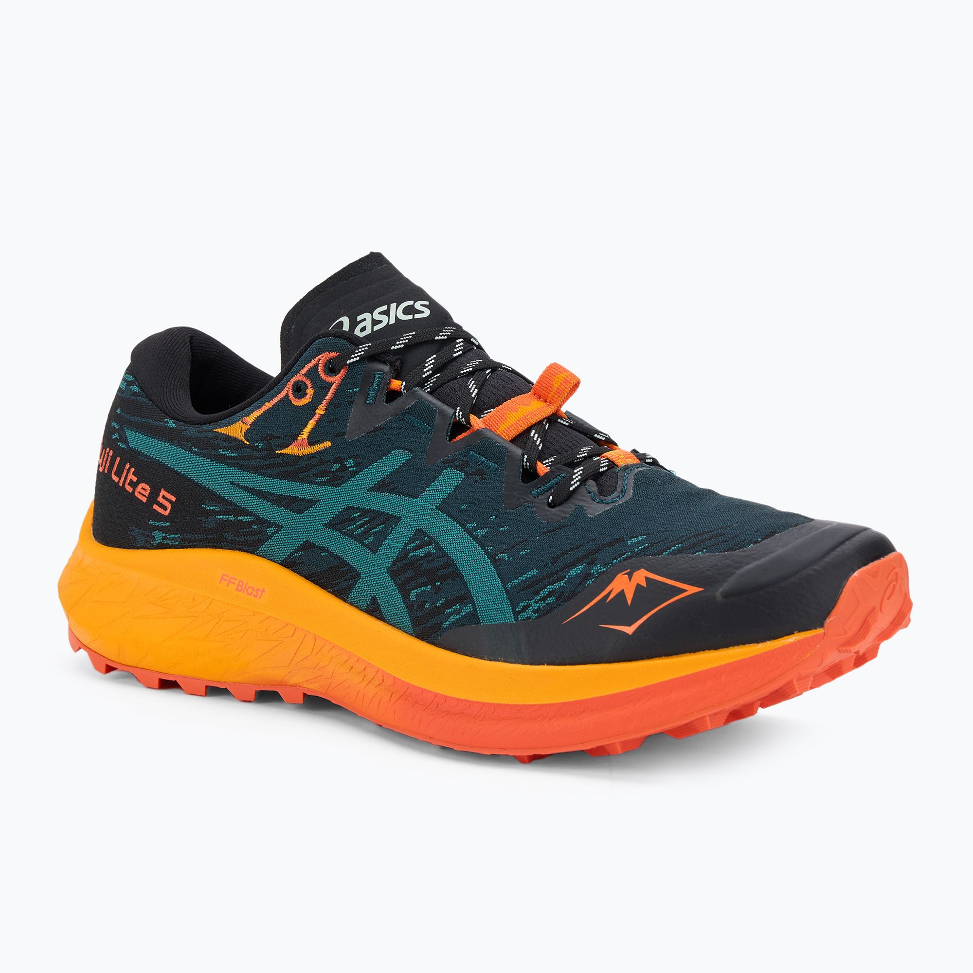 Buty do biegania męskie ASICS Fuji Lite 5 saxon green/rainy lake 