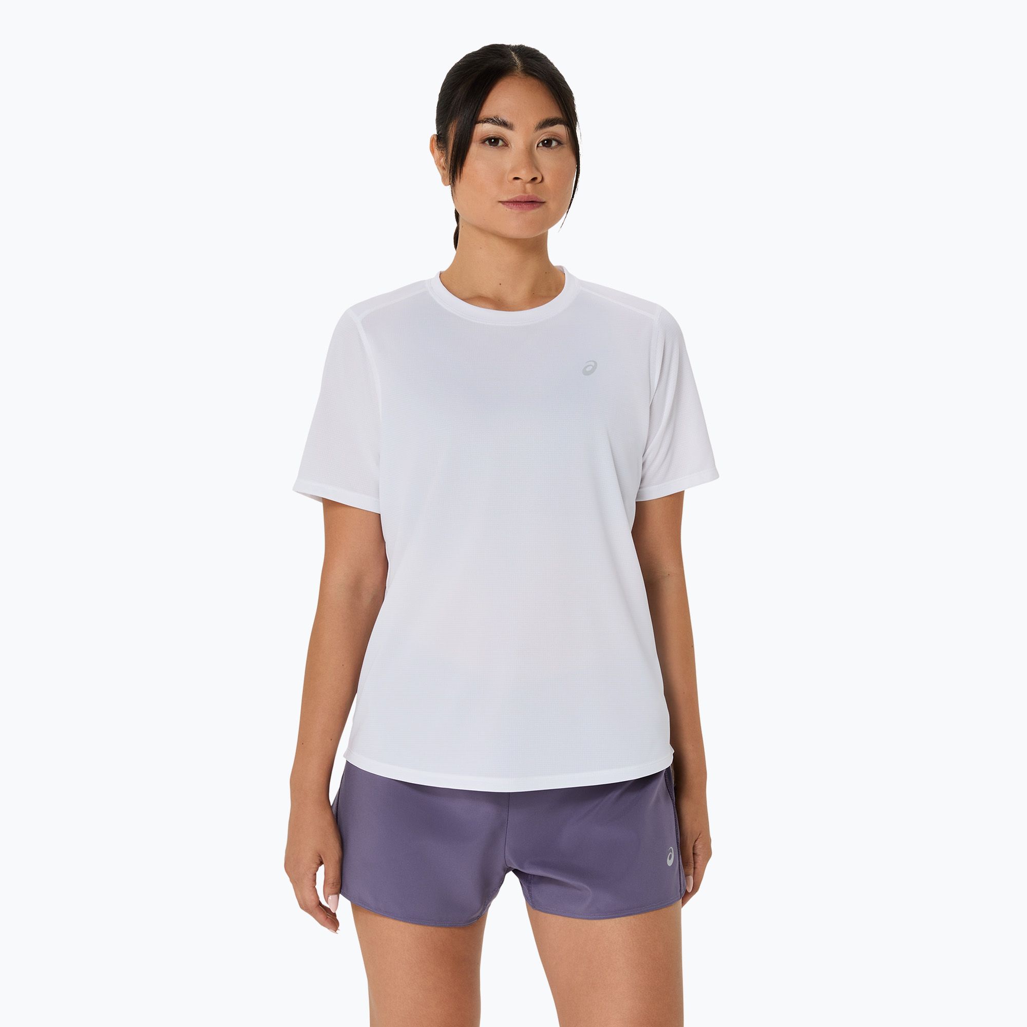 Koszulka do biegania damska ASICS Core brilliant white 