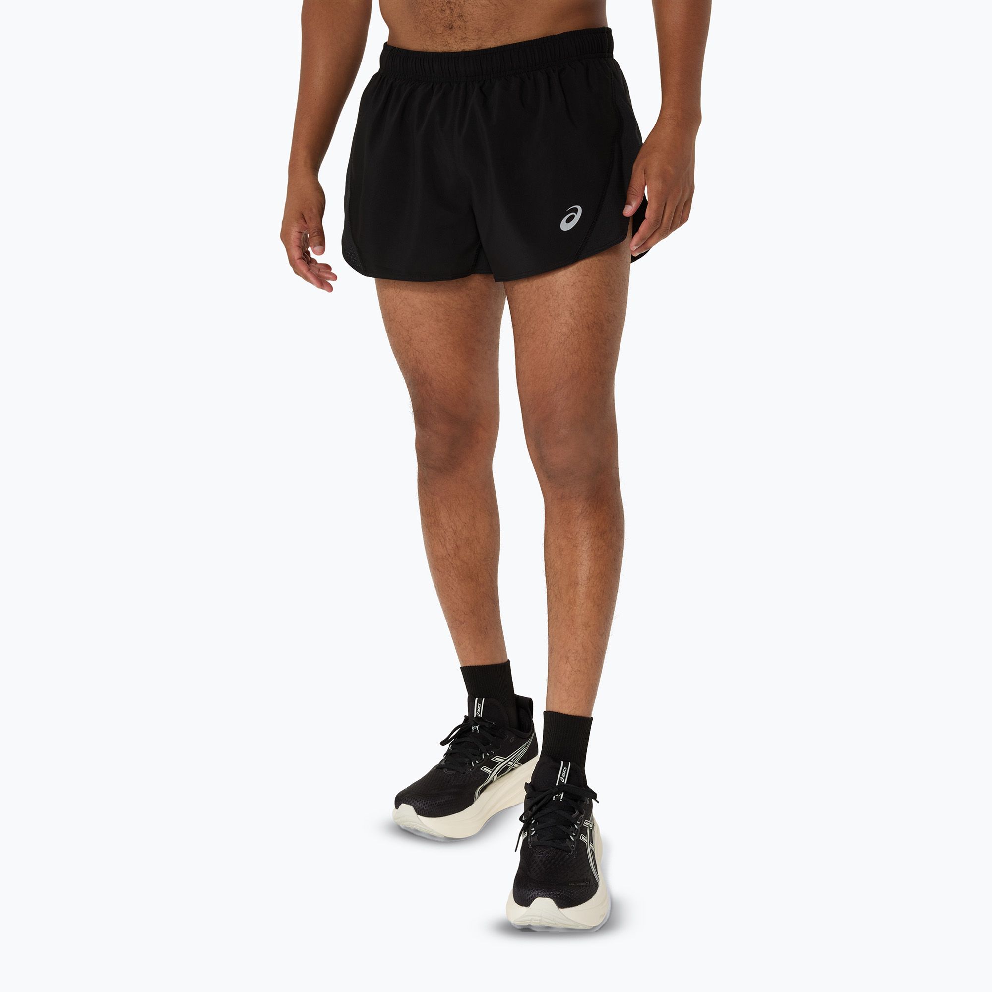 Spodenki do biegania męskie ASICS Core Split Short performance black 