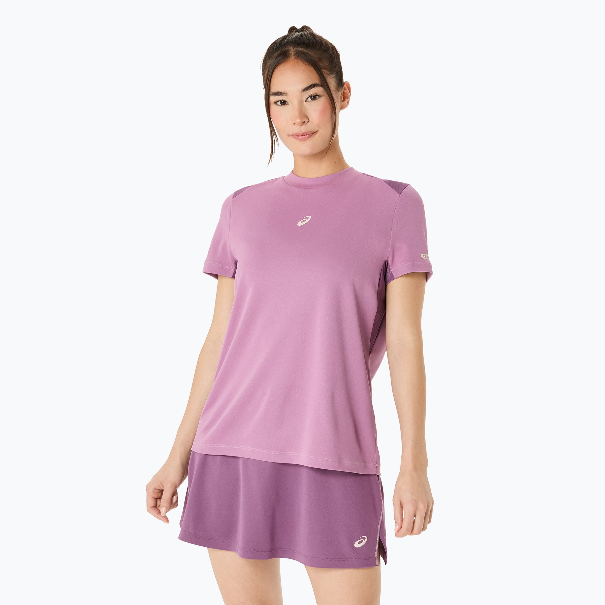 Koszulka tenisowa damska ASICS Padel Court Top ube 