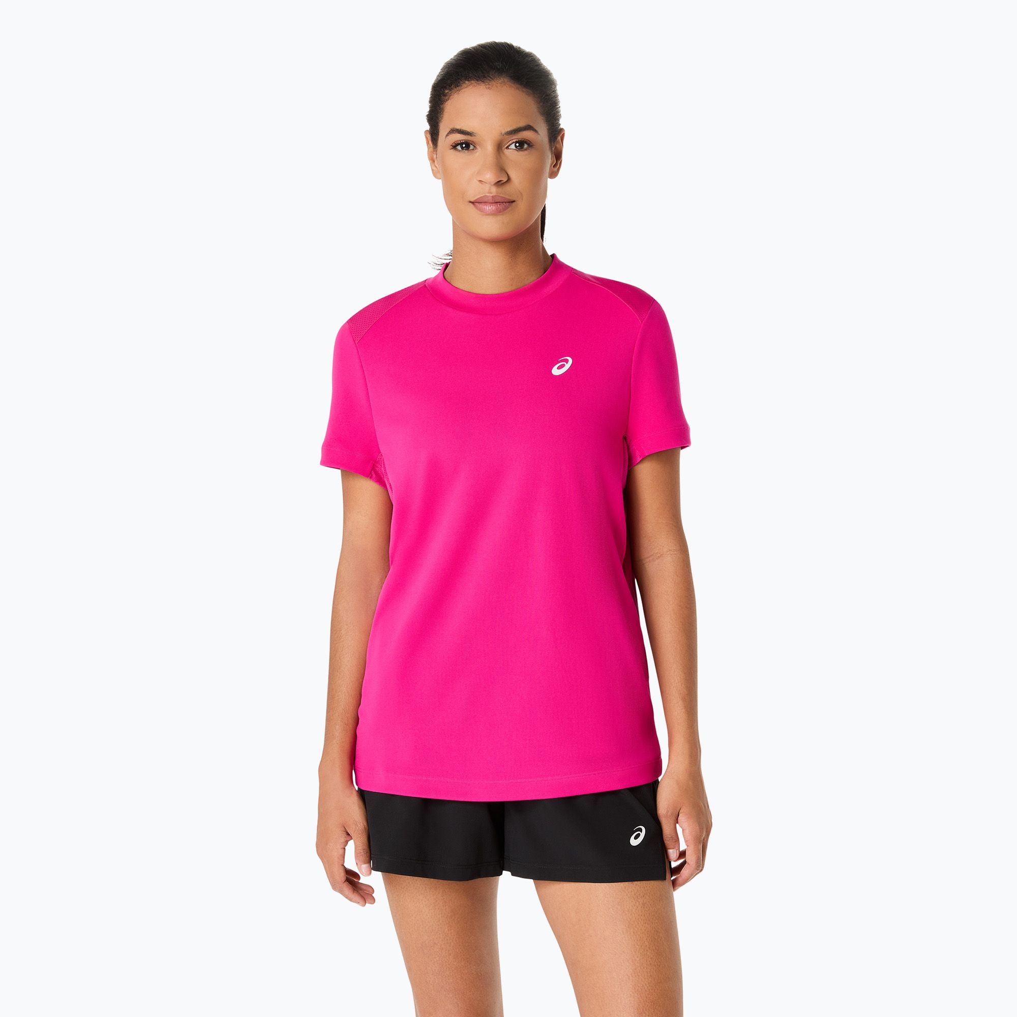Koszulka tenisowa damska ASICS Court Top W pink rave 