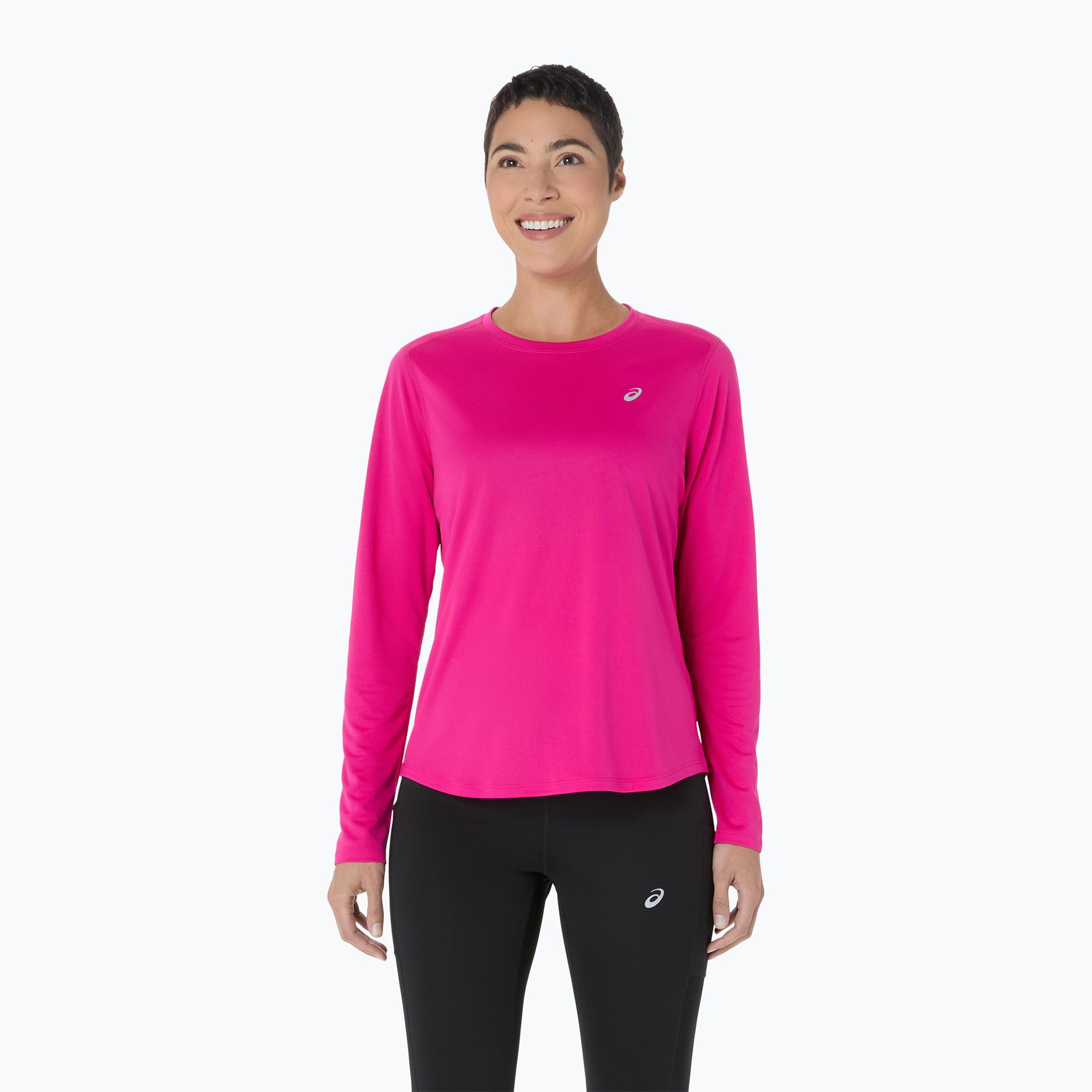 Longsleeve do biegania damski ASICS Core LS Top pink rave 