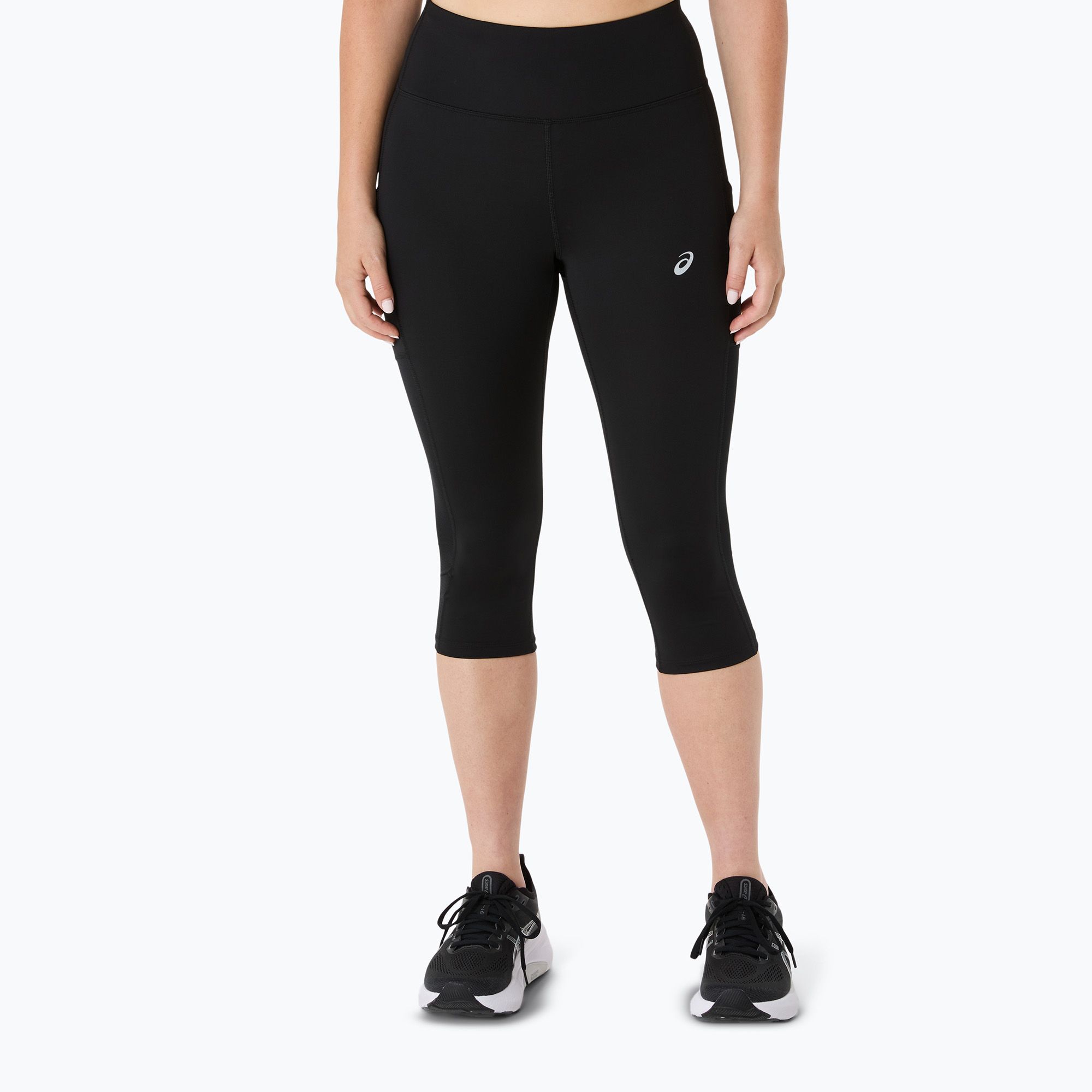Legginsy do biegania damskie ASICS Core Capri Tight performance black 