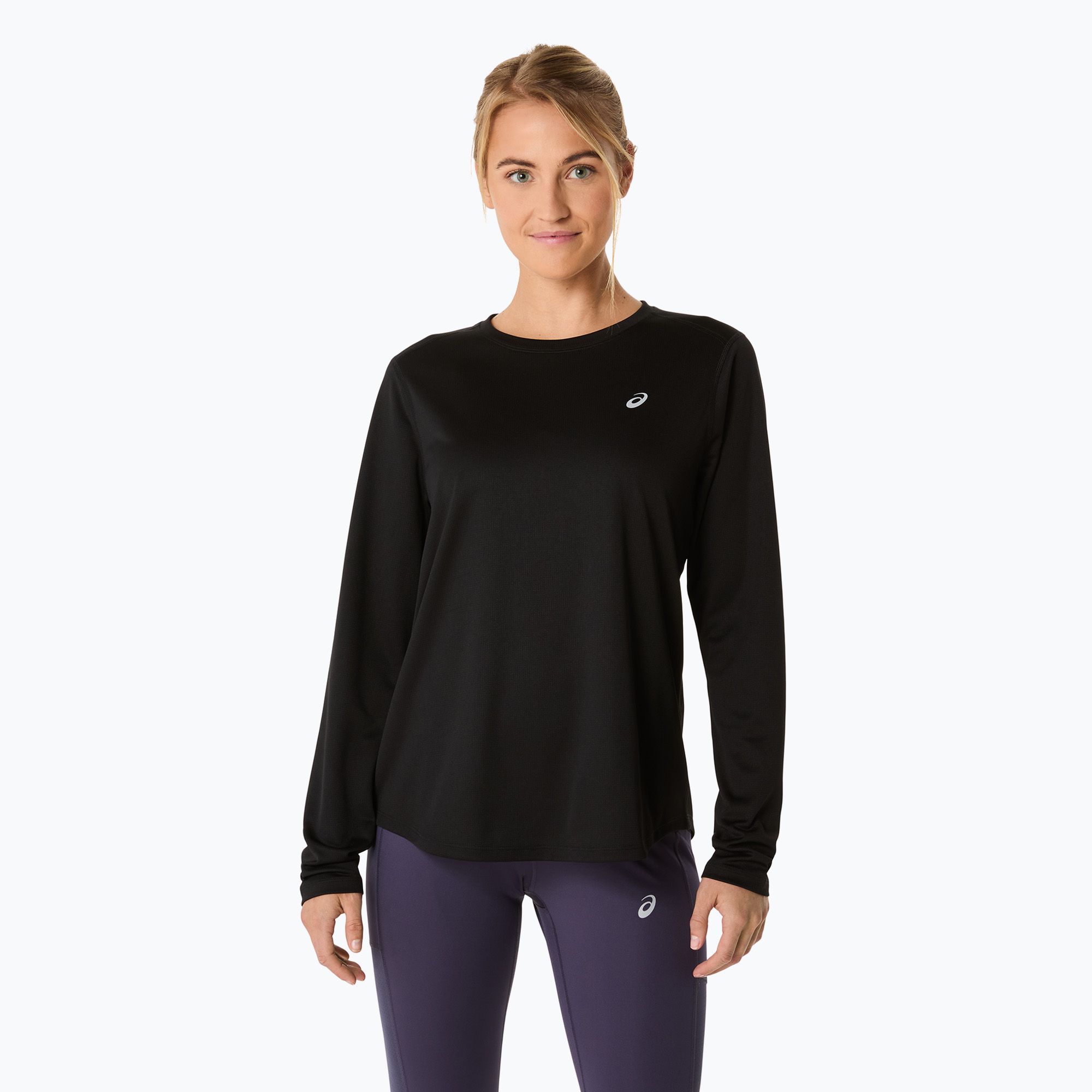 Longsleeve do biegania damski ASICS Core LS Top performance black 
