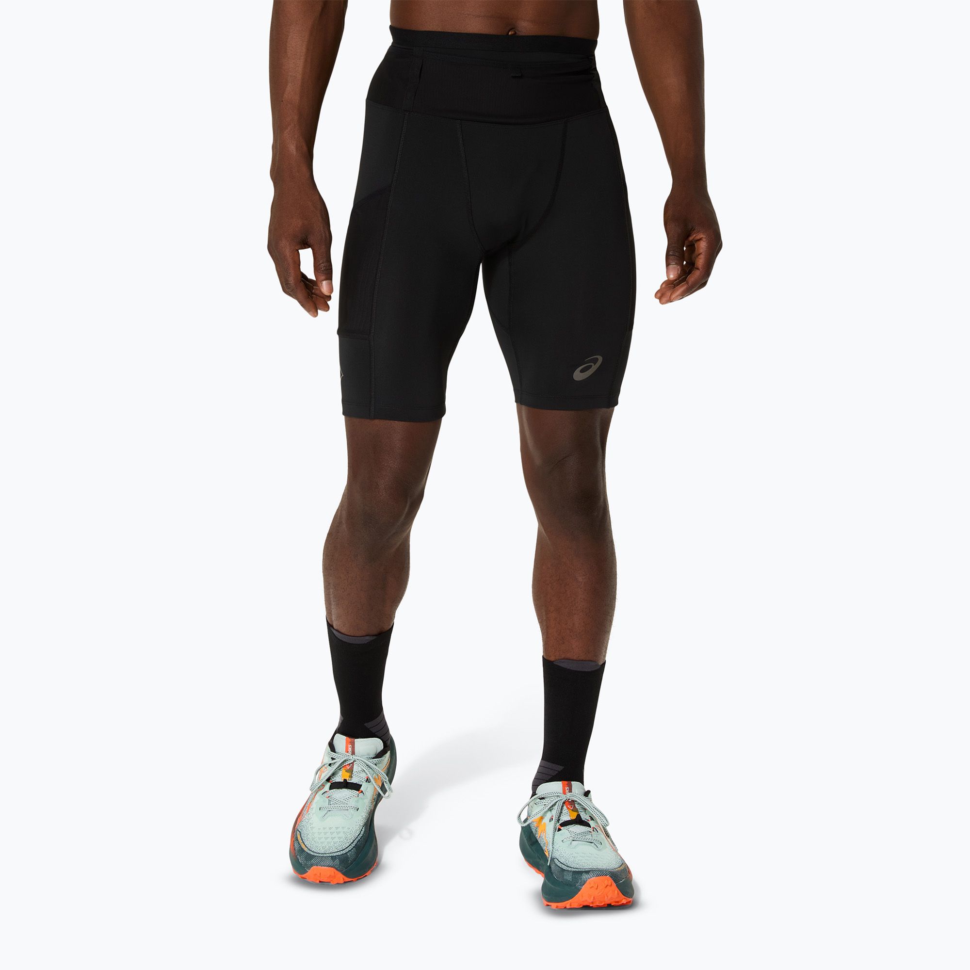Spodenki do biegania męskie ASICS Fujitrail Elite Sprinter performance black 
