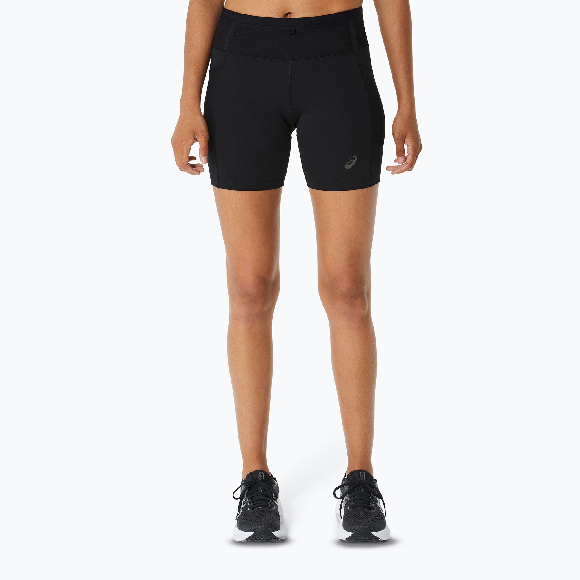Spodenki do biegania damskie ASICS Fujitrail Elite Sprinter performance black 