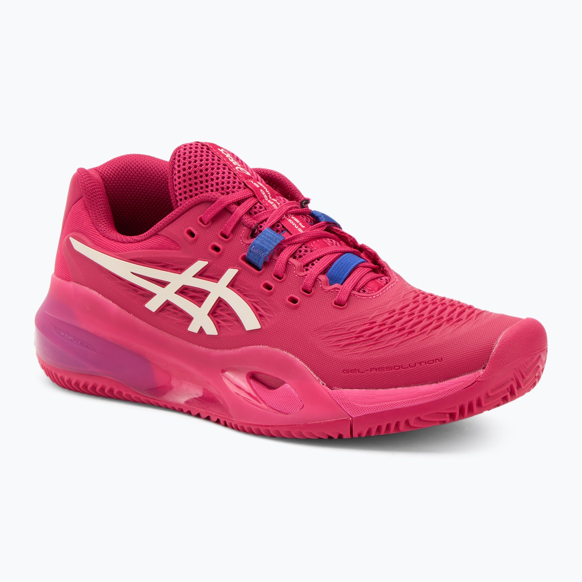 Buty do tenisa damskie Asics Gel-Resolution X Clay W bright rose/cream 