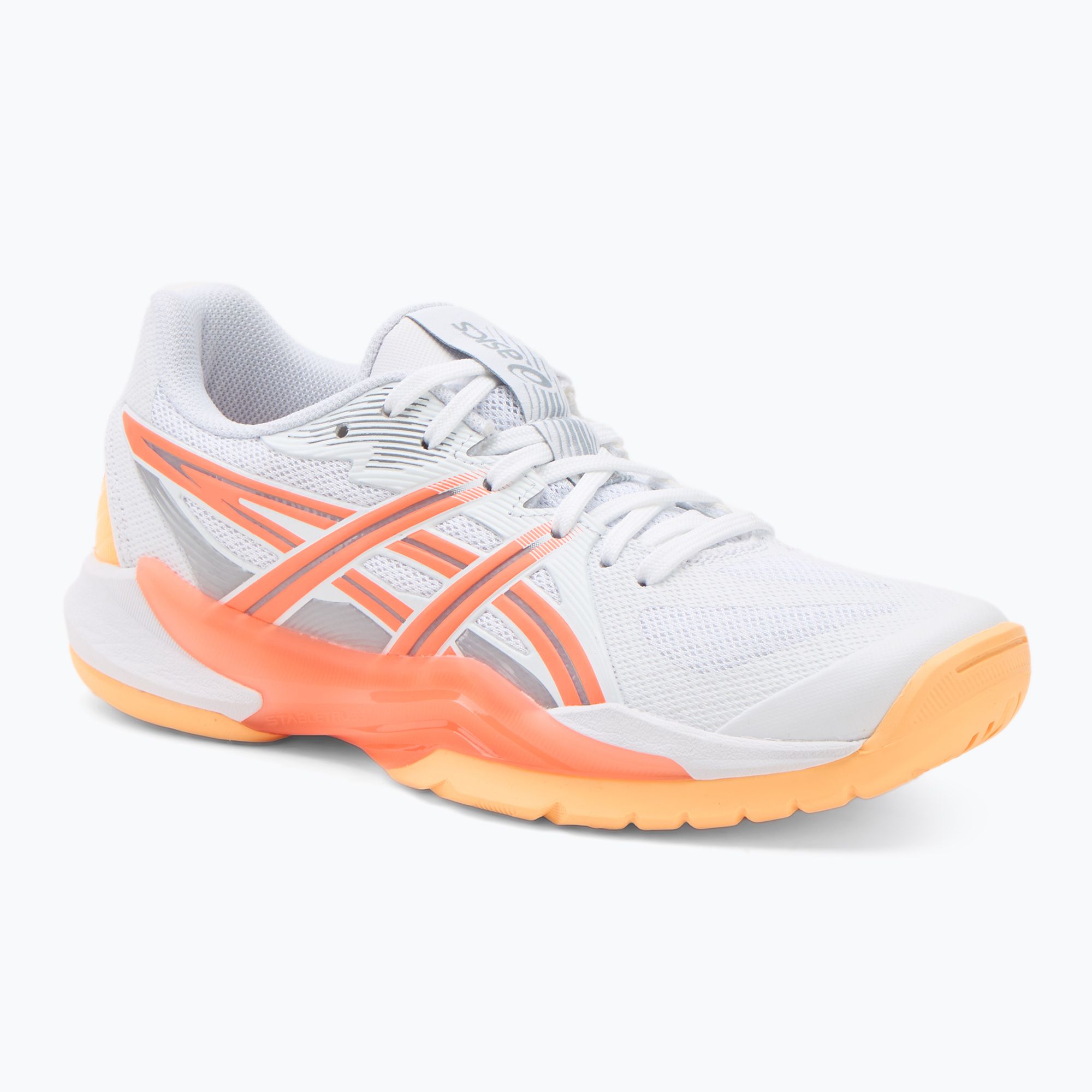 Buty damskie ASICS Powerbreak FF white/vivid coral 