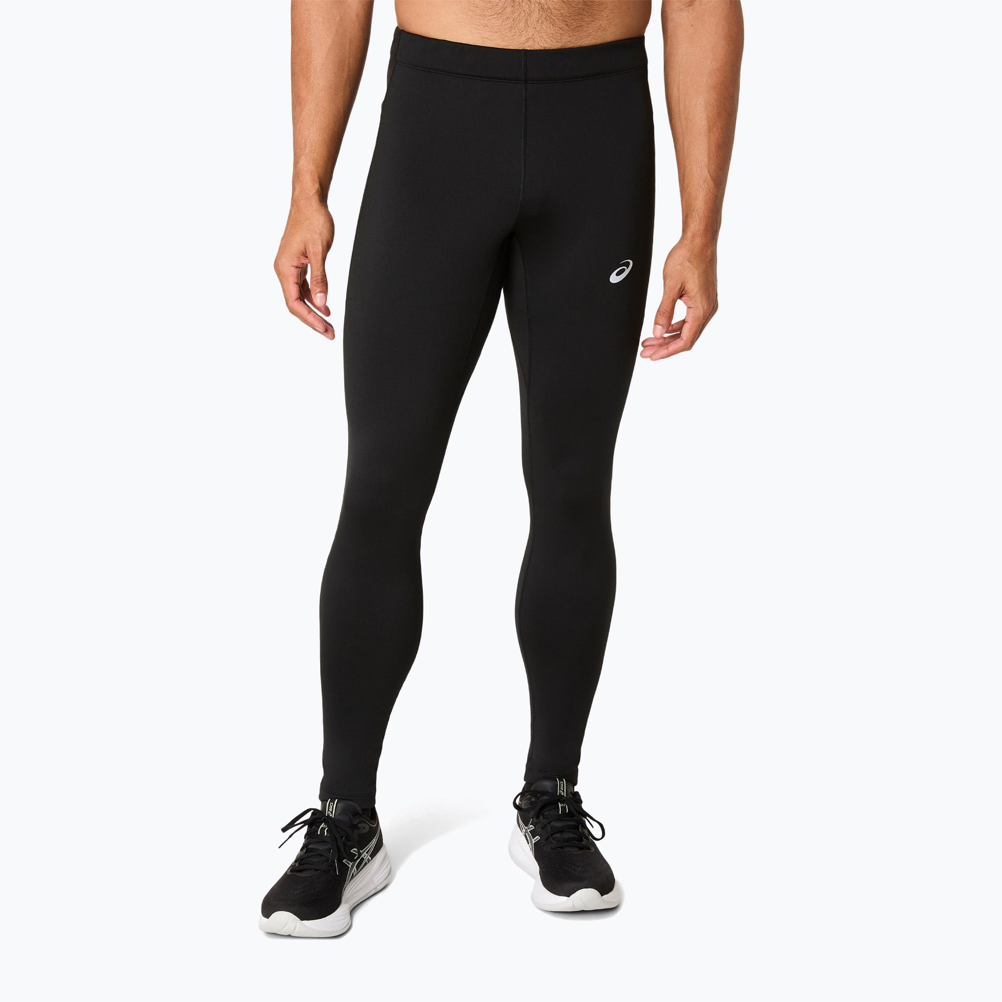 Legginsy do biegania męskie ASICS Core Winter performance black 