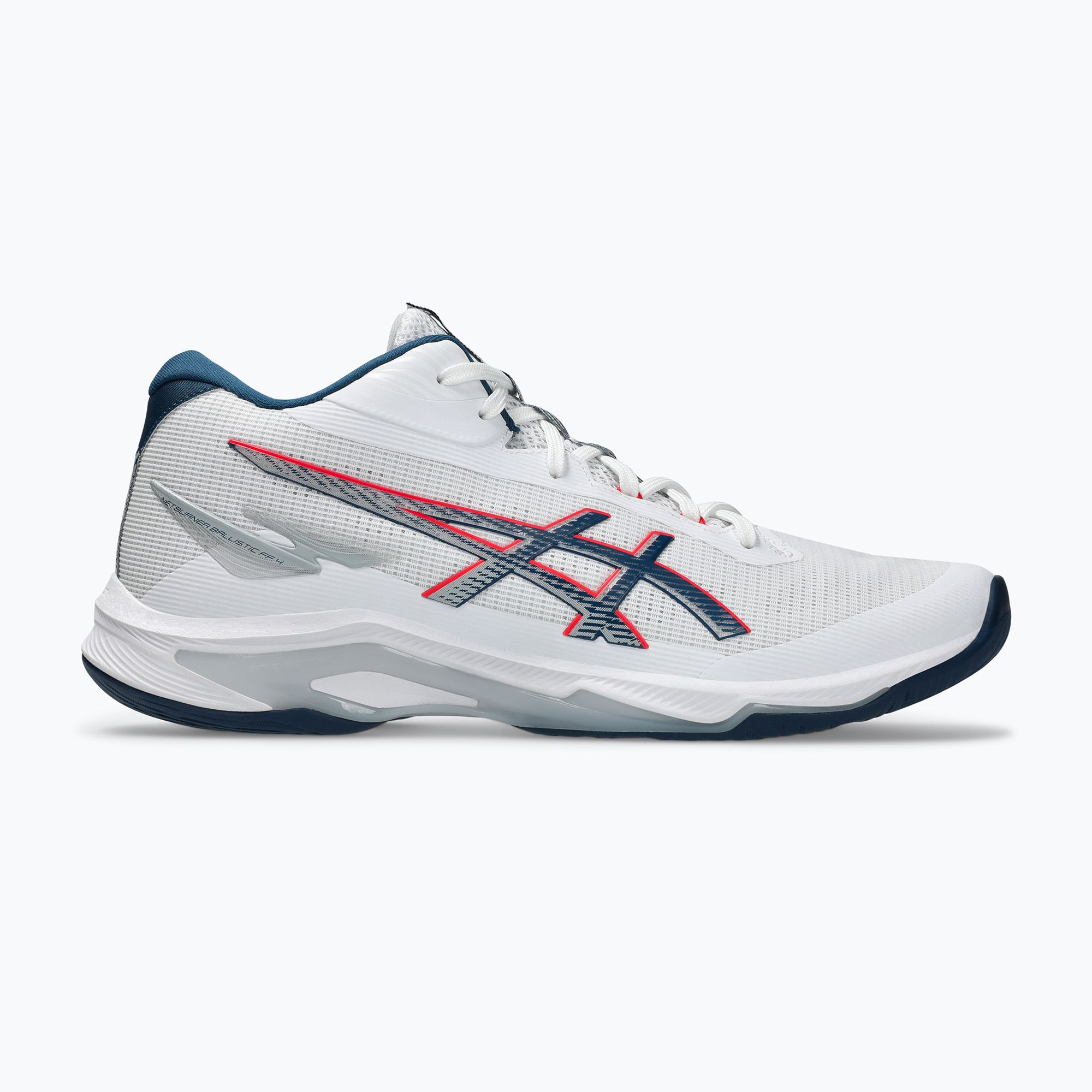 Buty do siatkówki męskie ASICS Netburner Ballistic FF 4 white/mako blue 