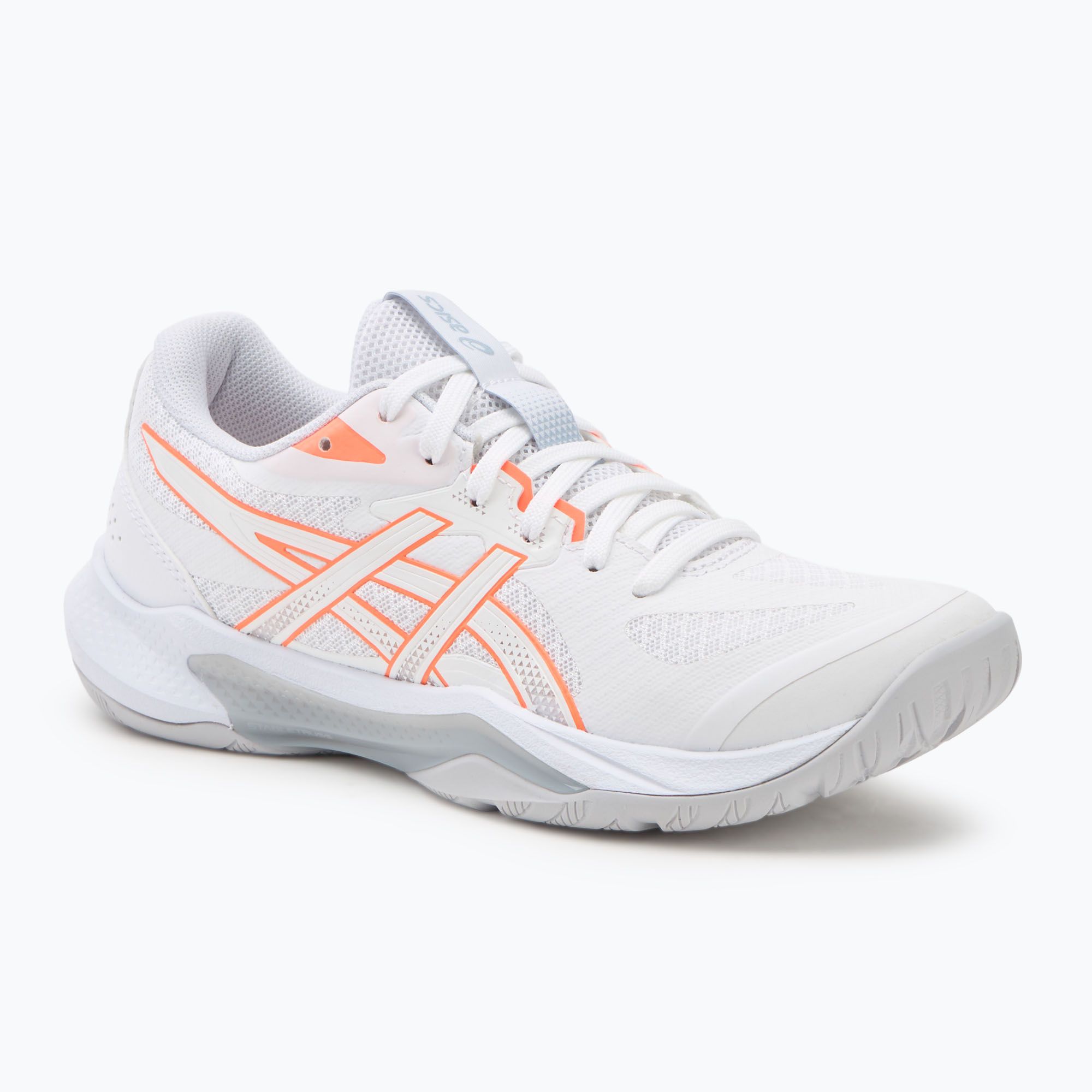 Buty do siatkówki damskie ASICS Gel-Tactic 13 white/vivid coral 