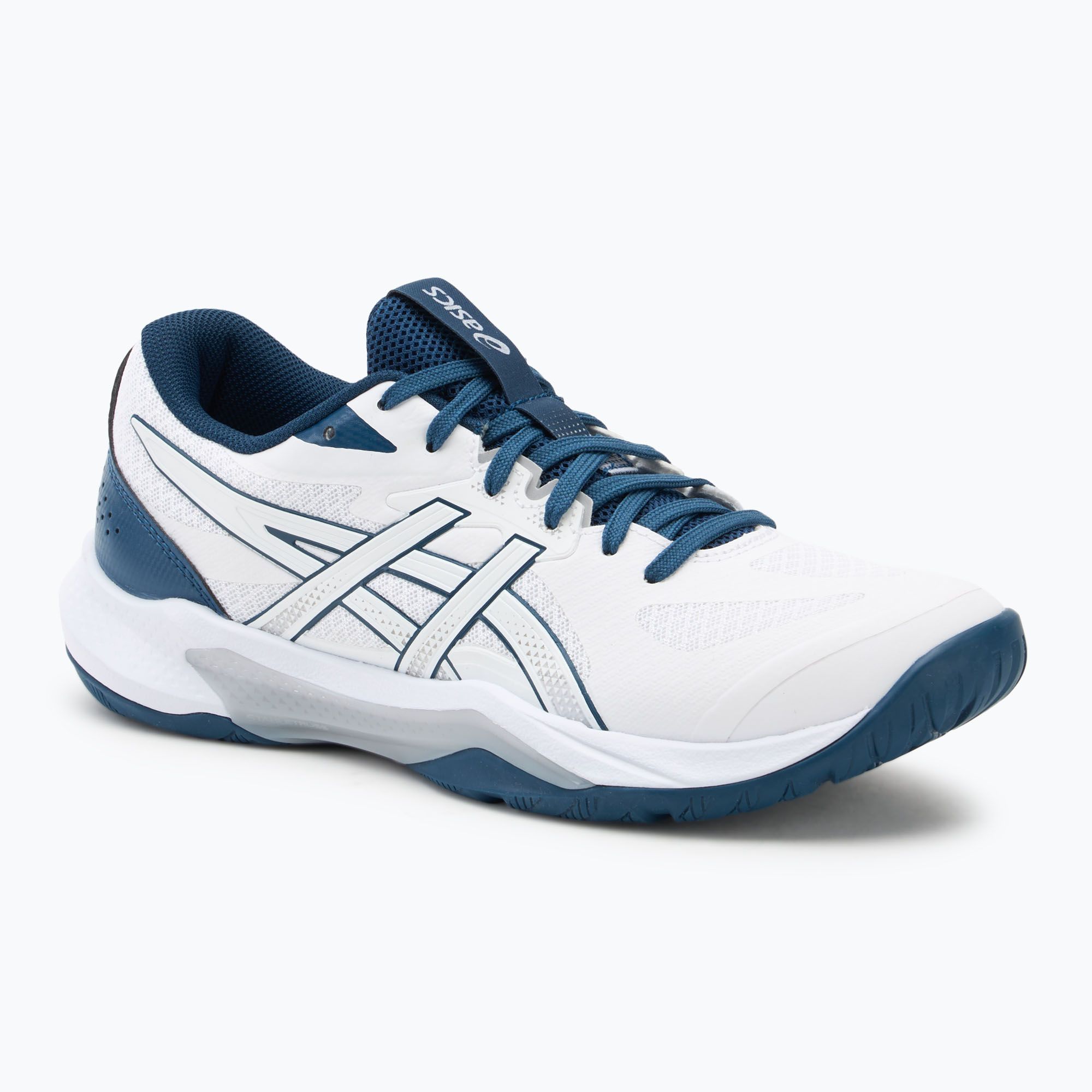 Buty do siatkówki męskie ASICS Gel-Tactic 13 white/mako blue 
