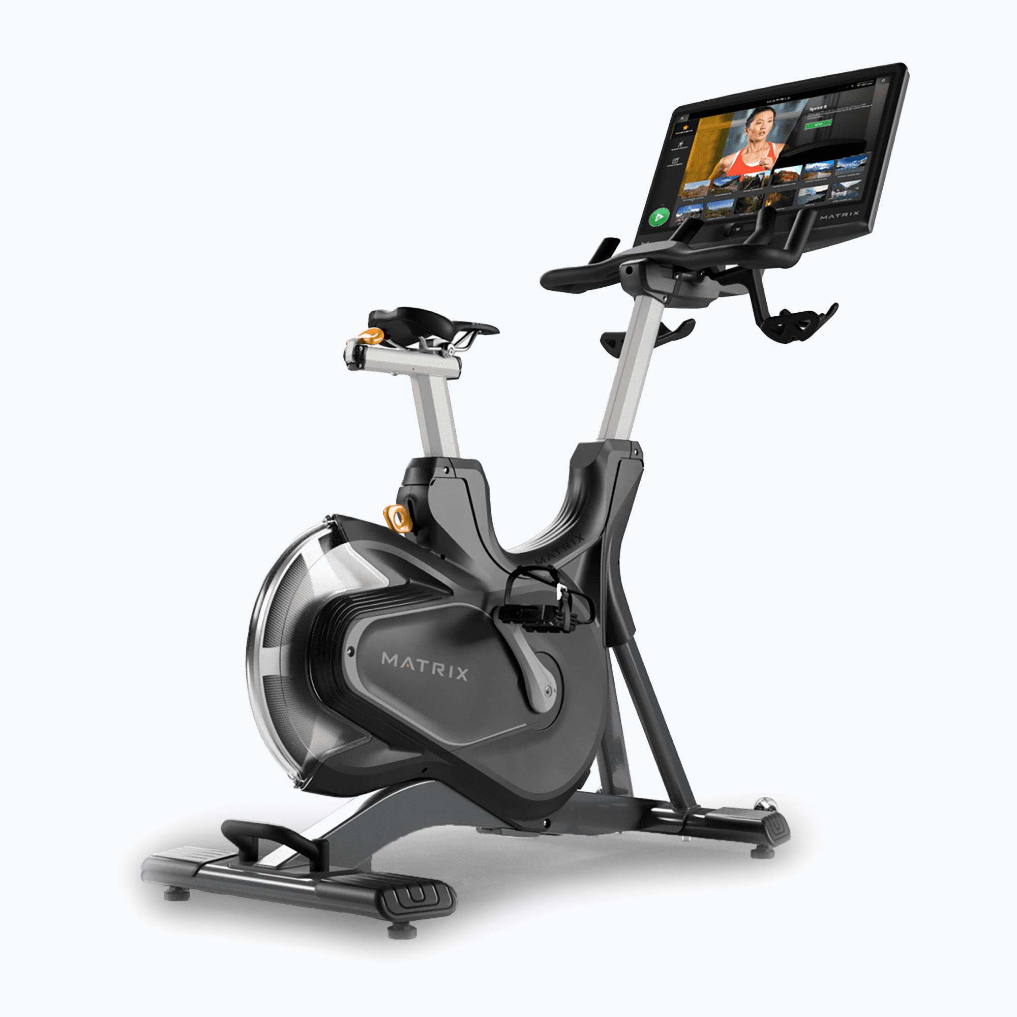 Rower spinningowy Matrix Fitness Virtual Training Indoor Cycle CXV black 