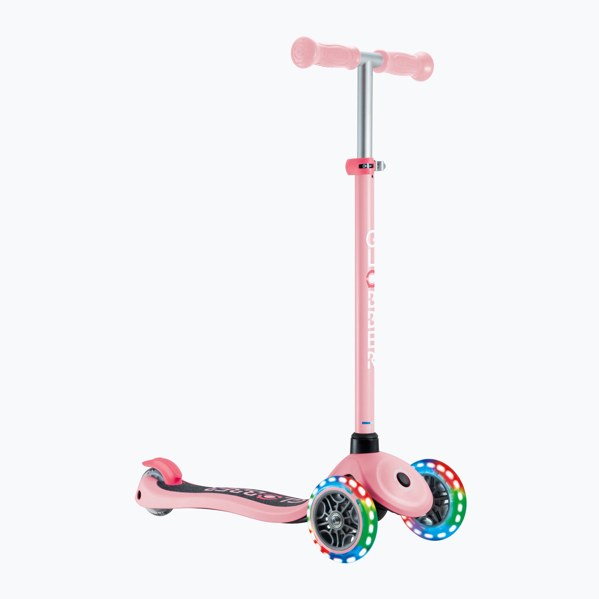 Hulajnoga trójkołowa dziecięca Globber Primo Lights pastel pink 