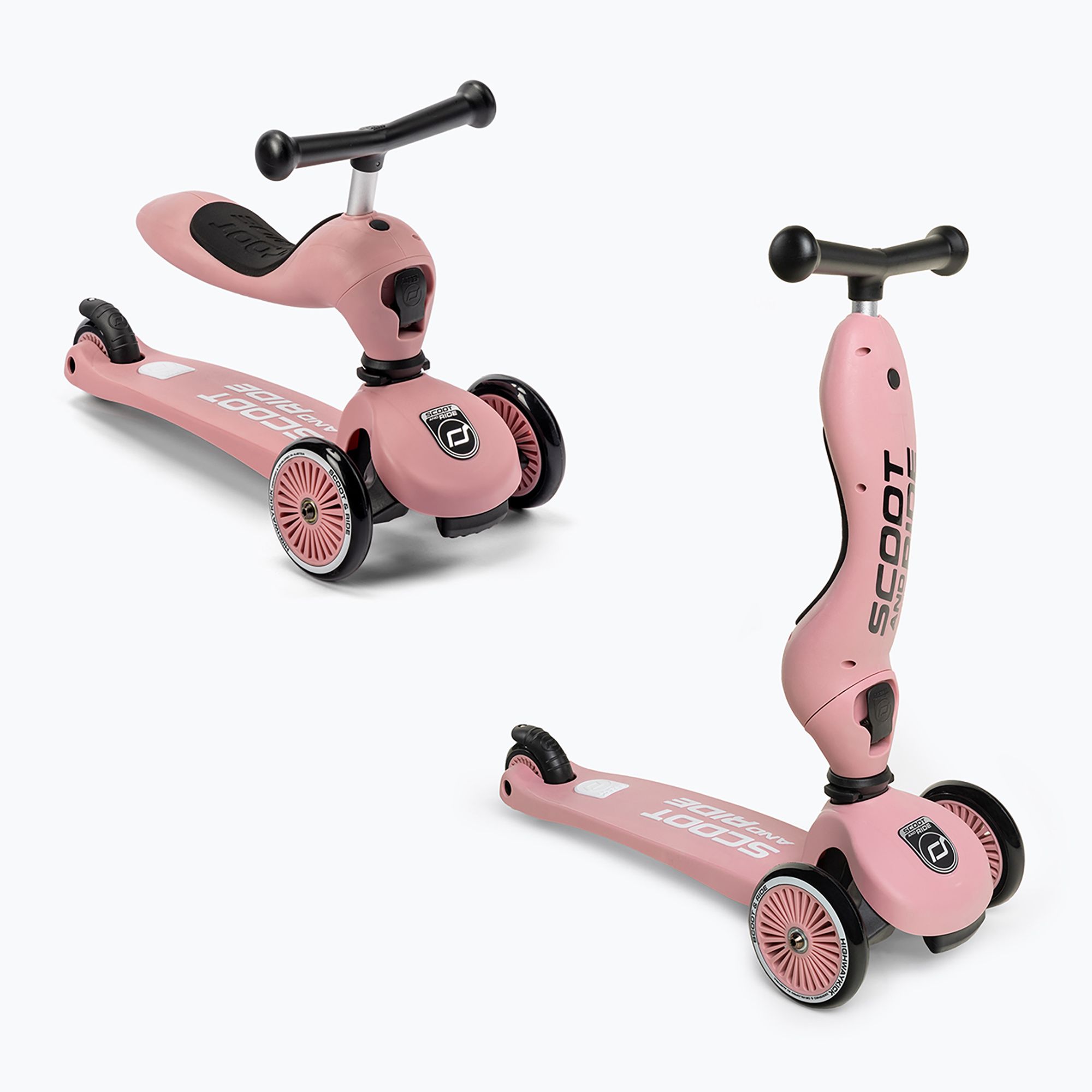 Hulajnoga trójkołowa dziecięca Scoot & Ride Highwaykick 1 rose 