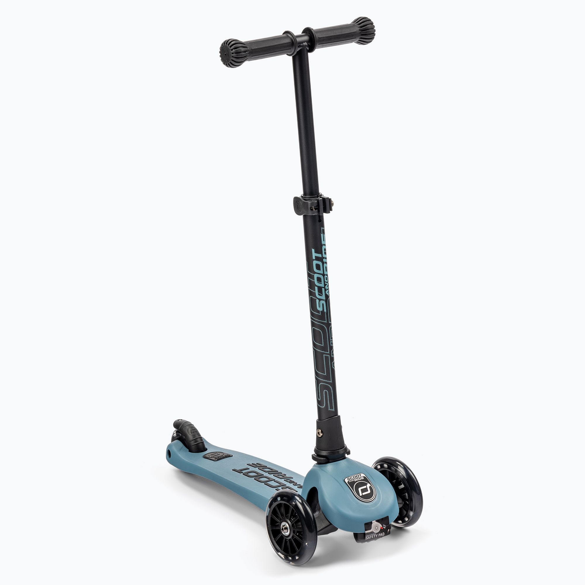 Hulajnoga trójkołowa dziecięca Scoot & Ride Highwaykick 3 LED steel 