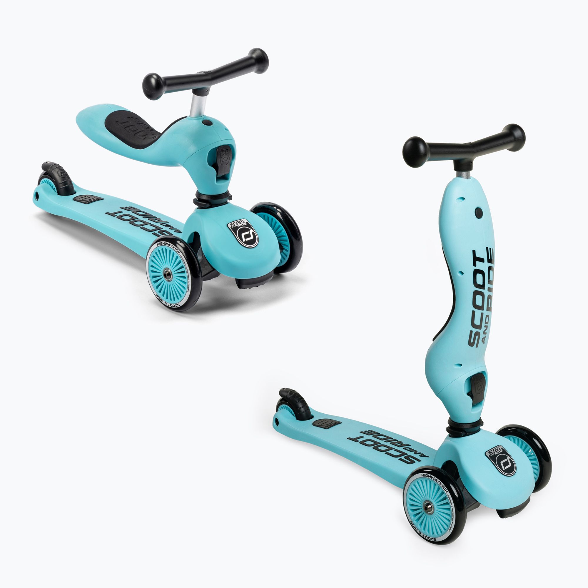 Hulajnoga trójkołowa dziecięca Scoot & Ride Highwaykick 1 bluberry 