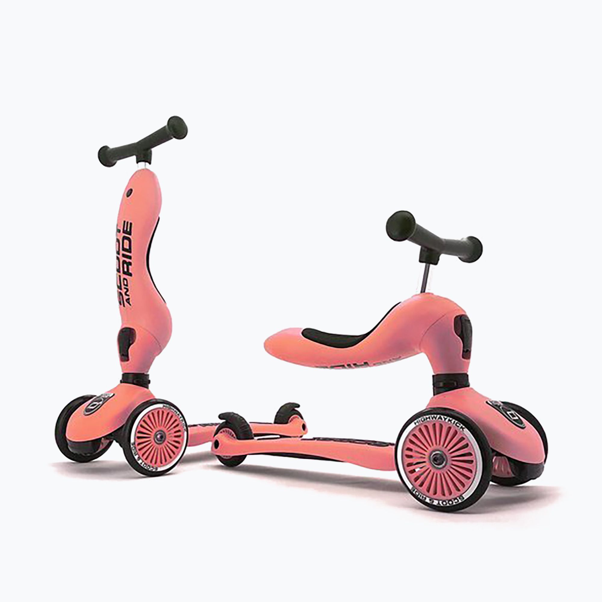 Hulajnoga trójkołowa dziecięca Scoot & Ride Highwaykick 1 peach 