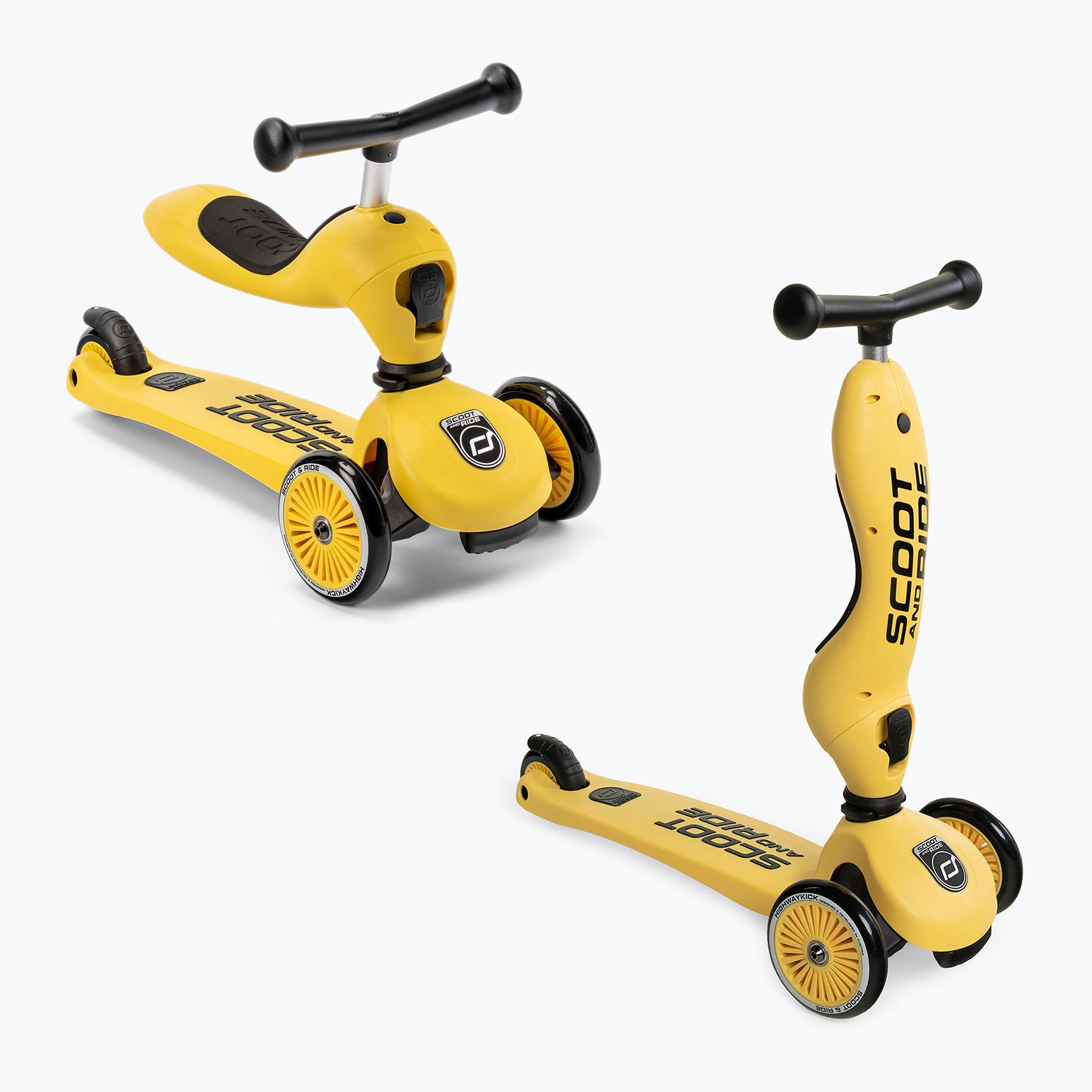 Hulajnoga trójkołowa dziecięca Scoot & Ride Highwaykick 1 lemon 