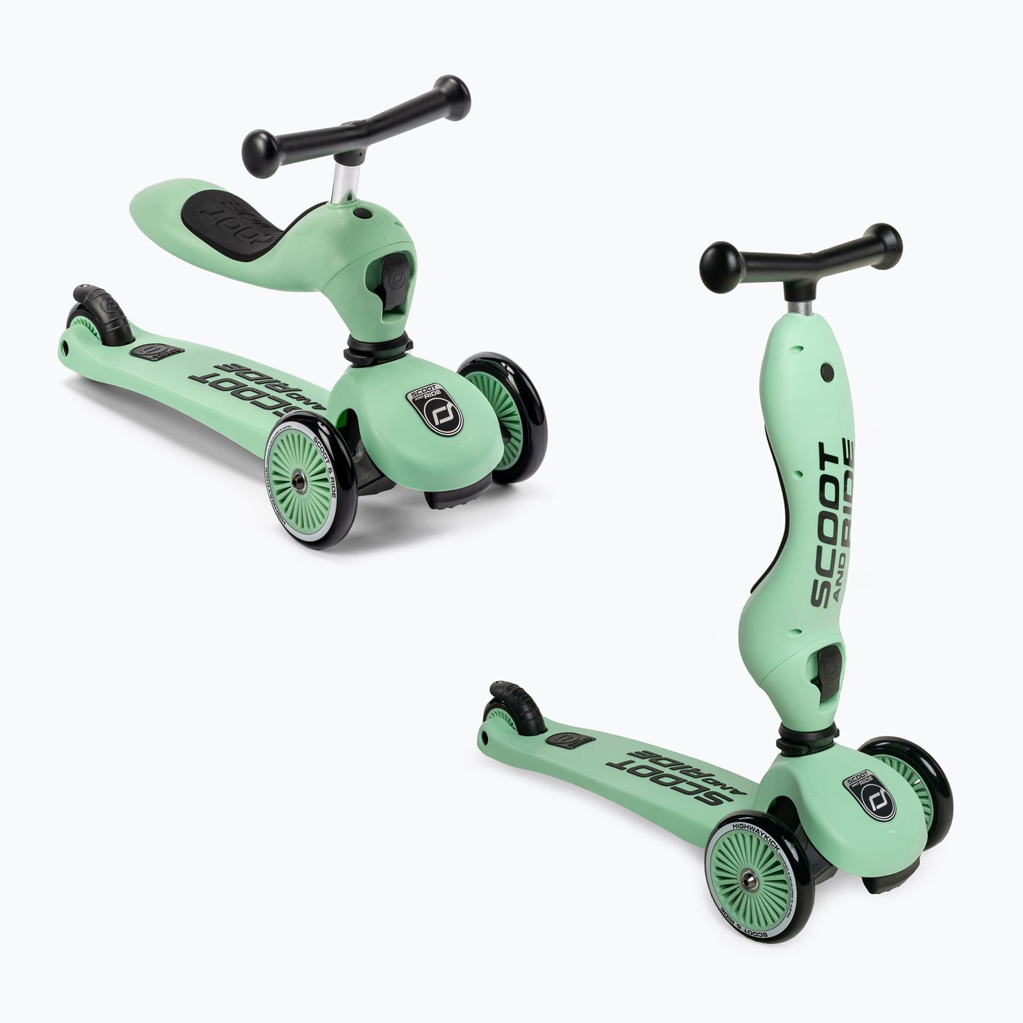 Hulajnoga trójkołowa dziecięca Scoot & Ride Highwaykick 1 kiwi 