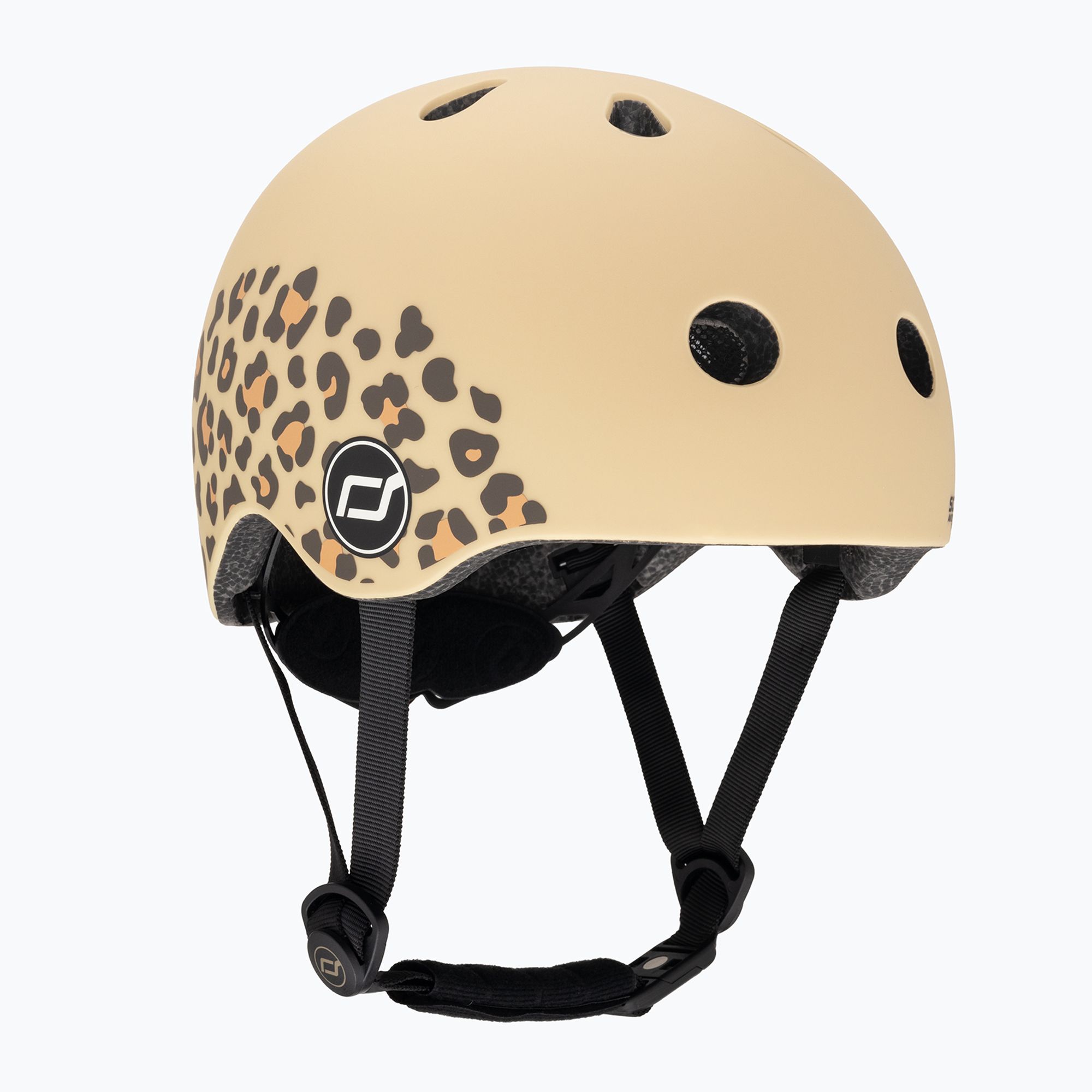 Kask dziecięcy Scoot & Ride XXS-S leopard 