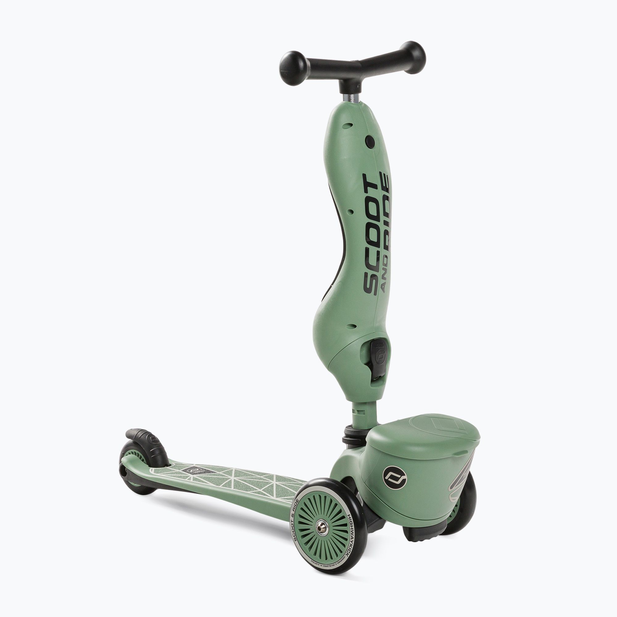 Hulajnoga trójkołowa dziecięca Scoot & Ride Highwaykick 1 Lifestyle green lines 