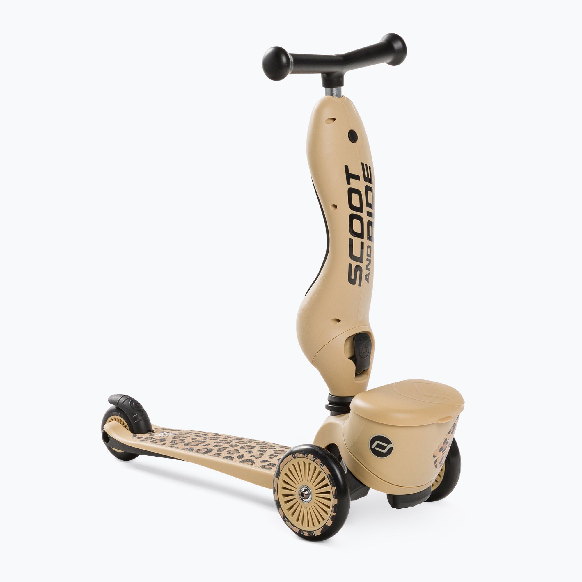 Hulajnoga trójkołowa dziecięca Scoot & Ride Highwaykick 1 Lifestyle leopard 