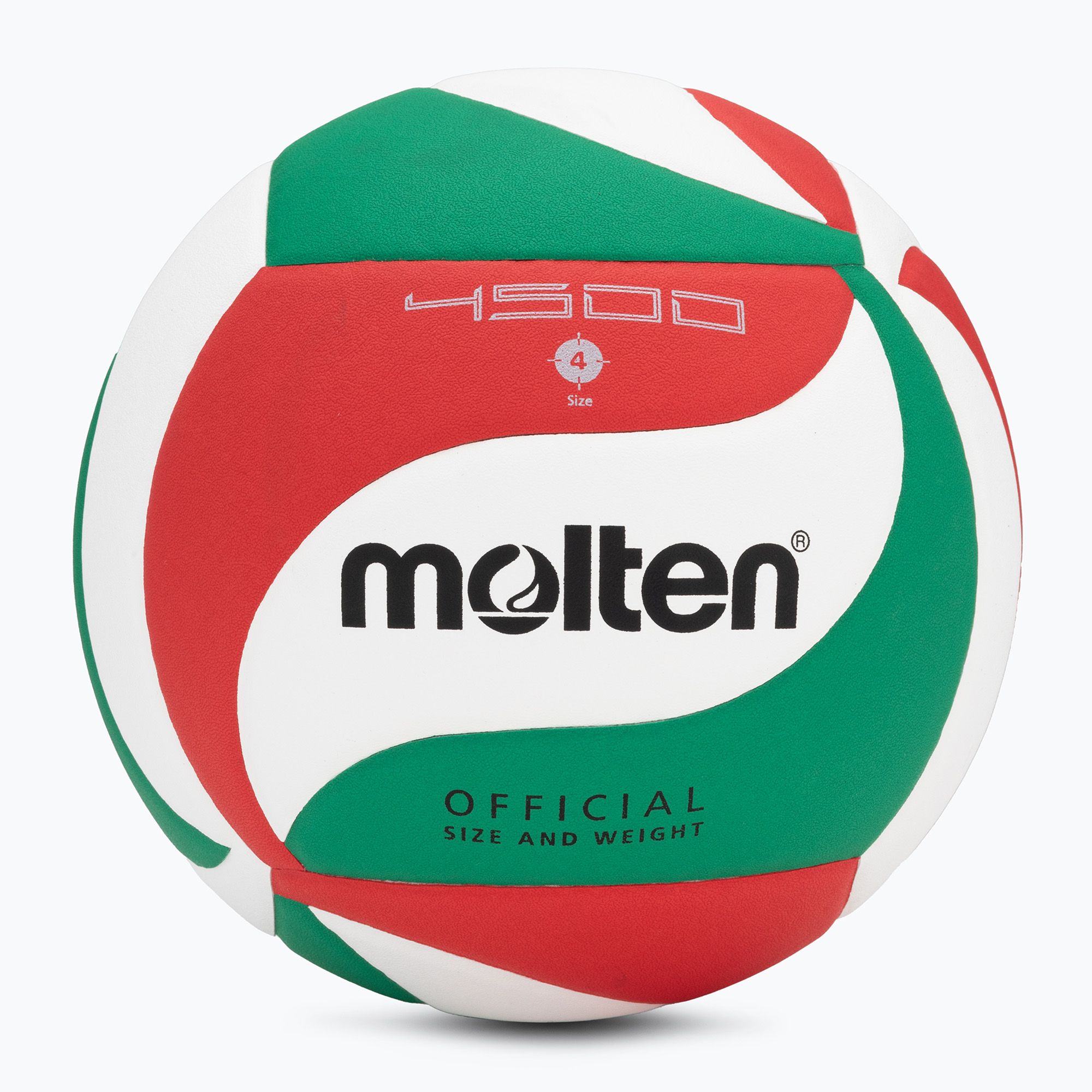 Piłka do siatkówki Molten V4M4500-4 white/green/red rozmiar 4 