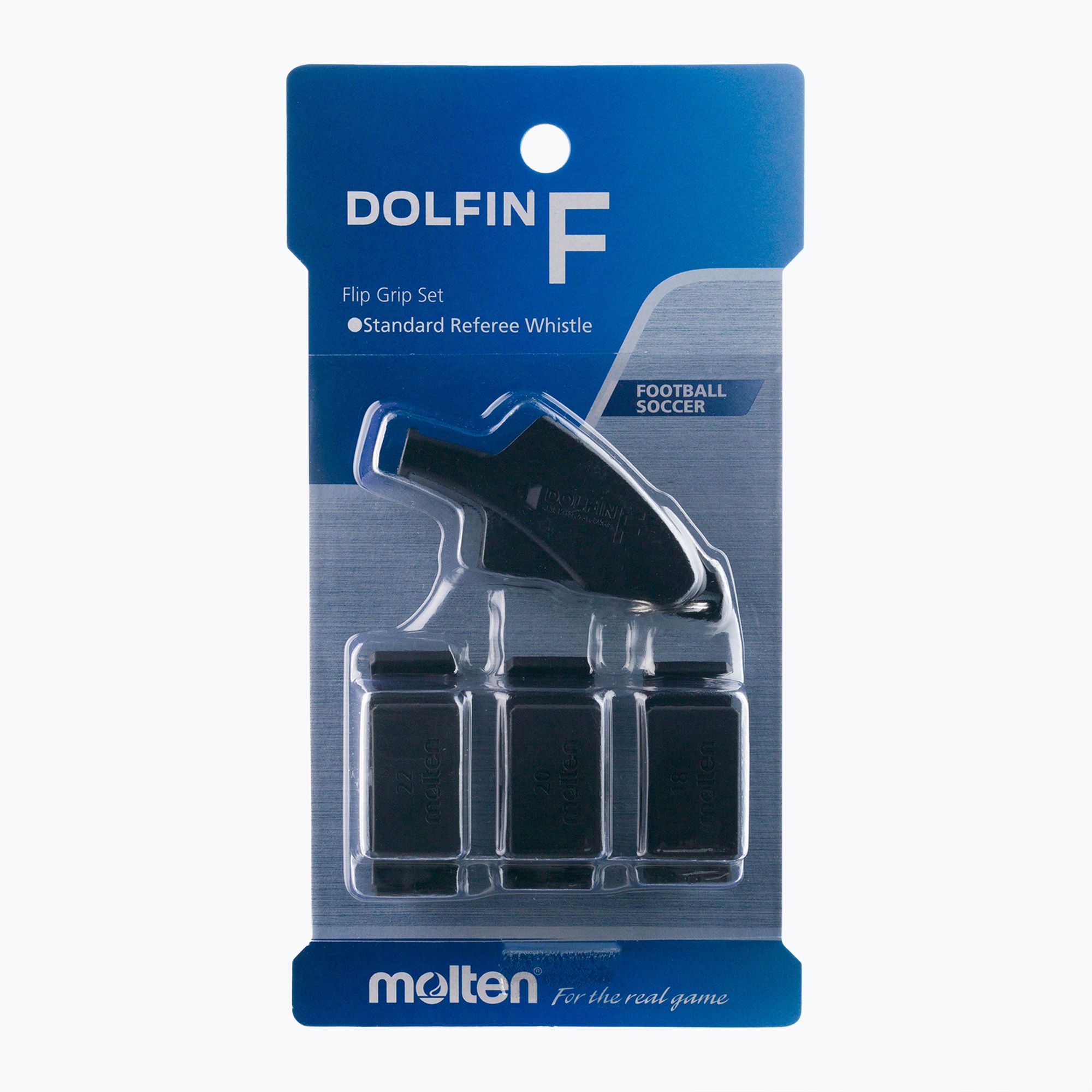MOLTEN Fischietto DOLFIN F RA0070-K Per Arbitri Di Calcio | 124 DB | Dal Giappone Con Cordino