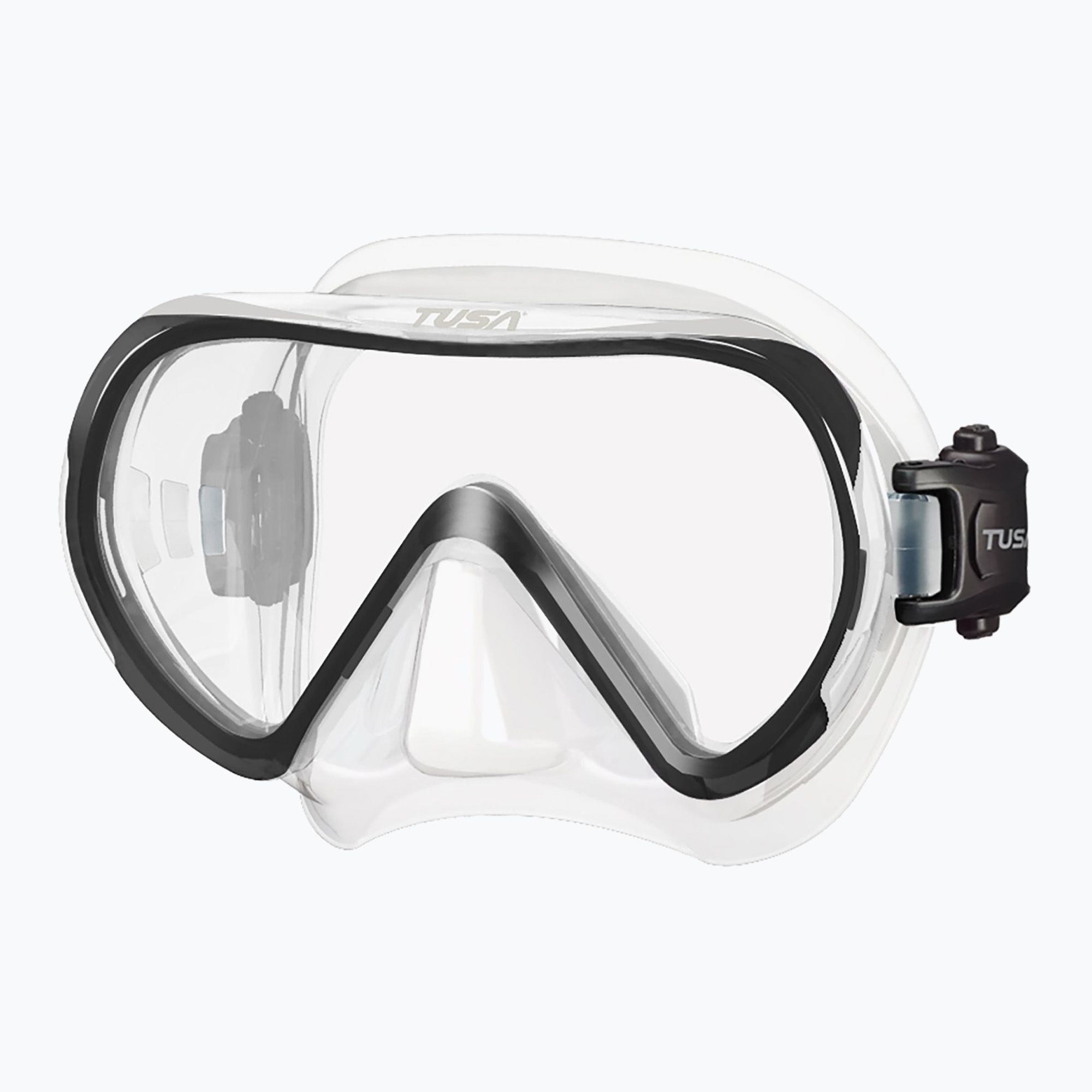 Maska do snorkelingu TUSA Ino czarny/bezbarwny 