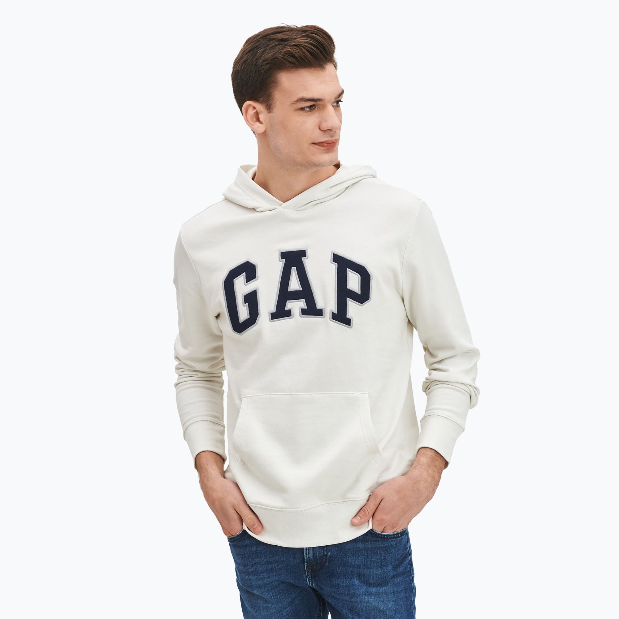 Bluza męska GAP XLS FT Arch PO HD carls stone 
