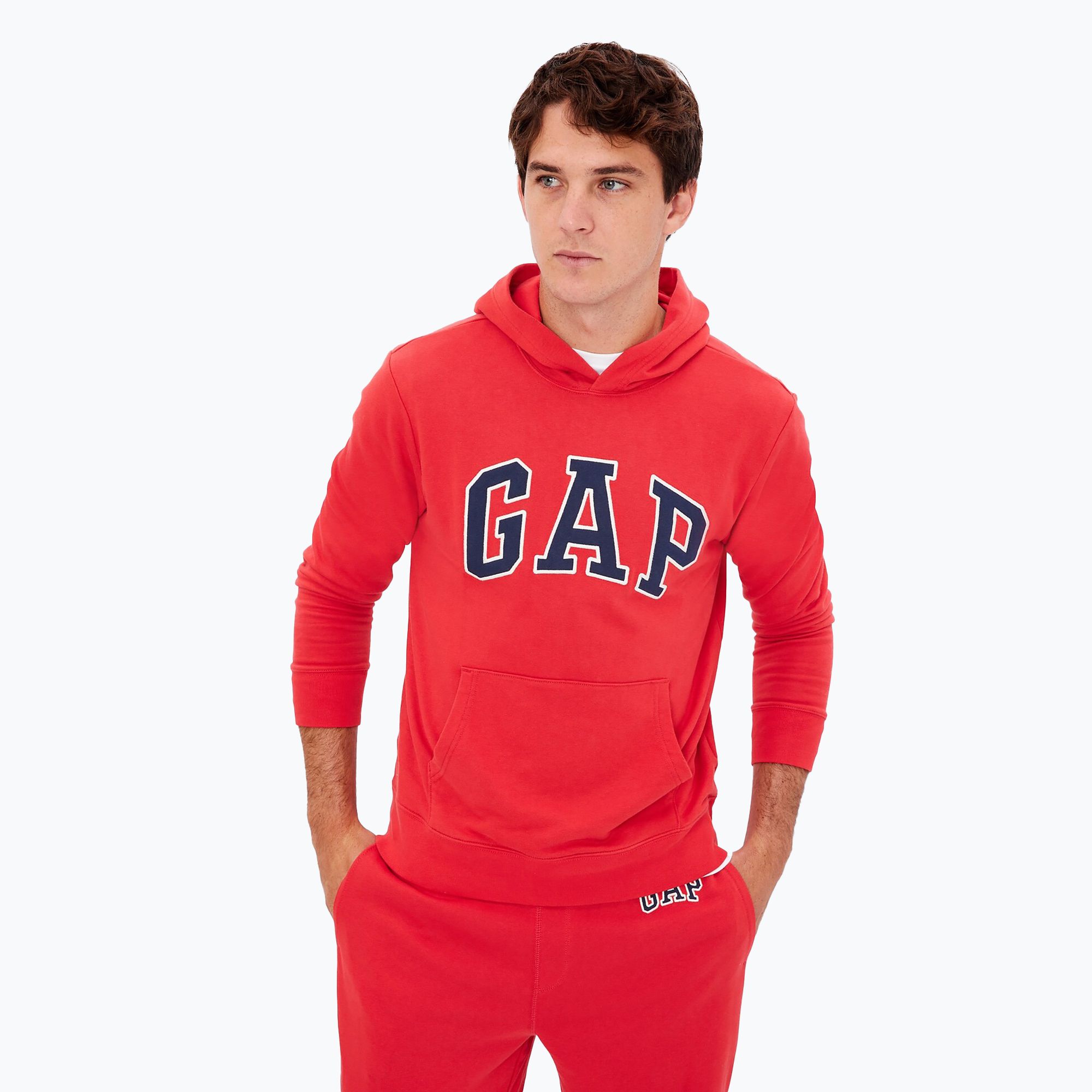 Bluza męska GAP XLS FT Arch PO HD modern red 
