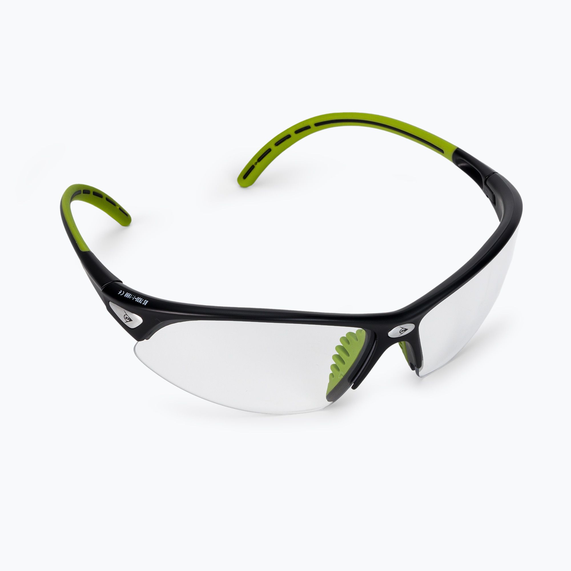 Okulary do squasha Dunlop Sq I-Armour black/green 753133 