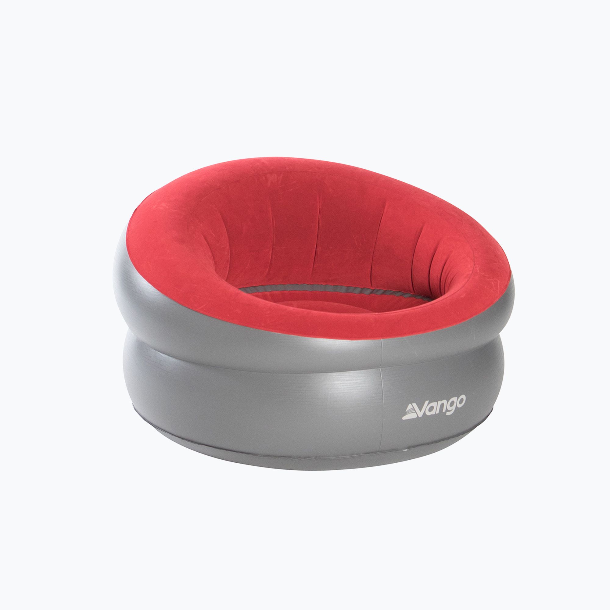 Fotel turystyczny dmuchany Vango Inflatable Donut Flocked Chair carmine red 