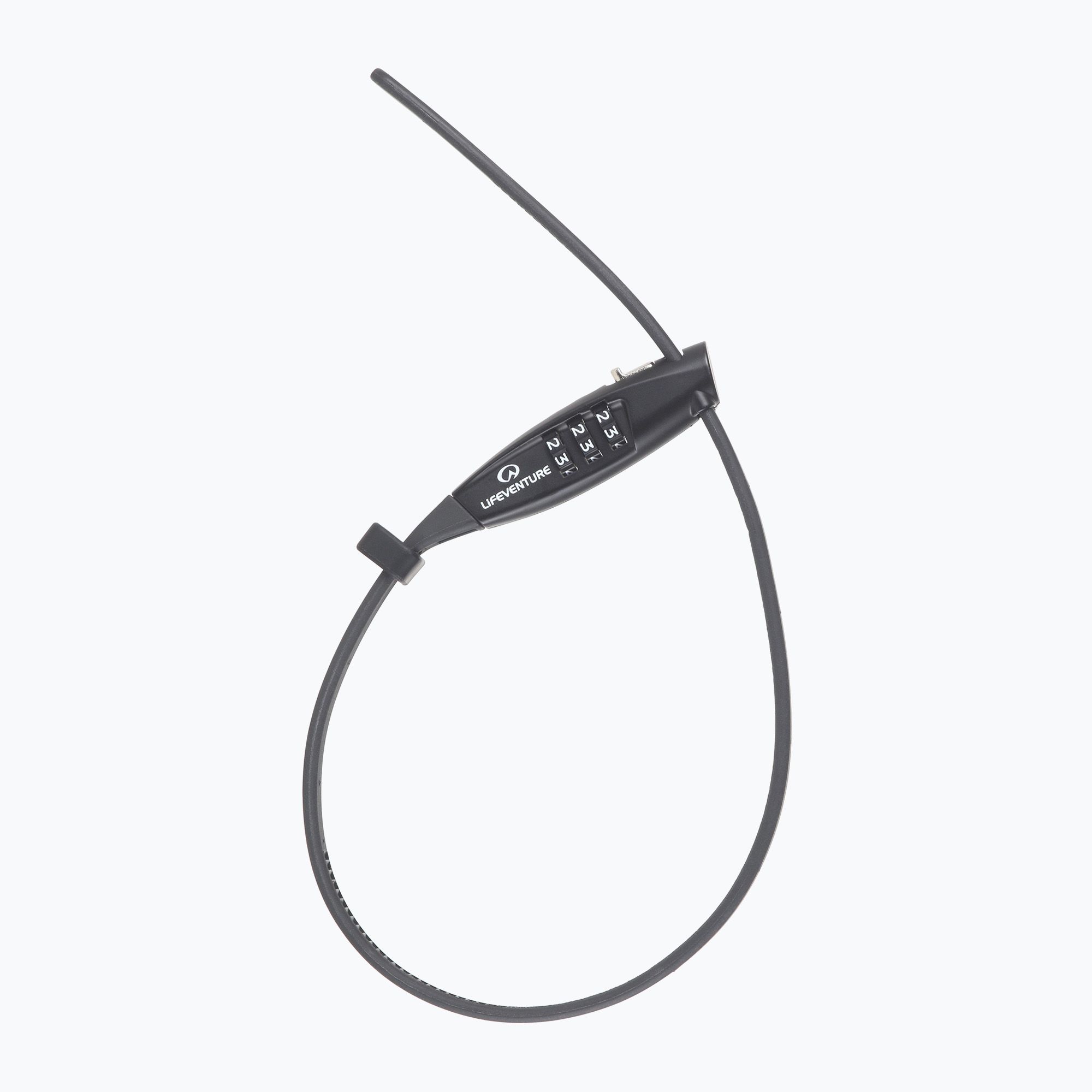 Linka zabezpieczająca z szyfrem Lifeventure Sliding Utility Lock black 