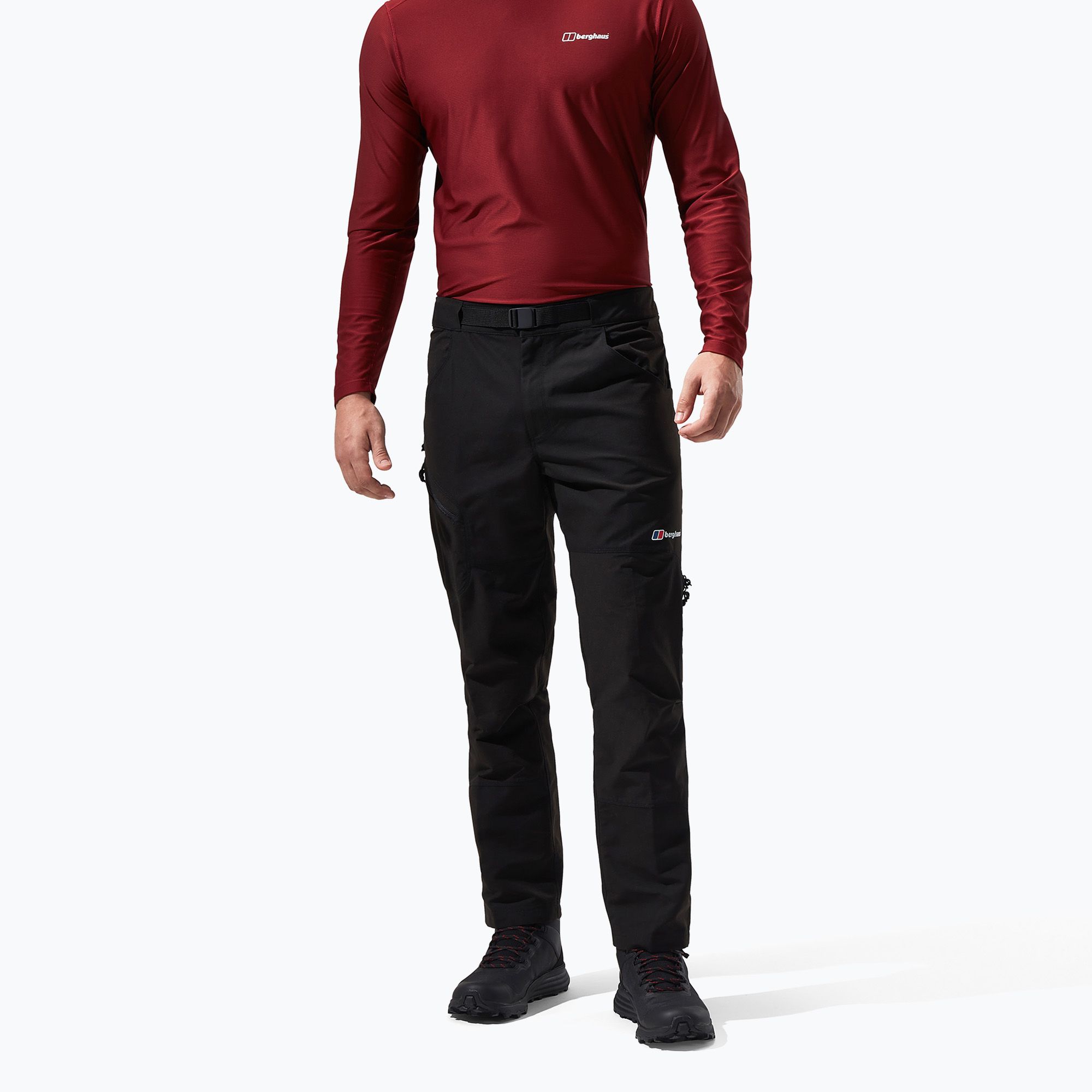Spodnie turystyczne męskie Berghaus Fast Hike black/black 