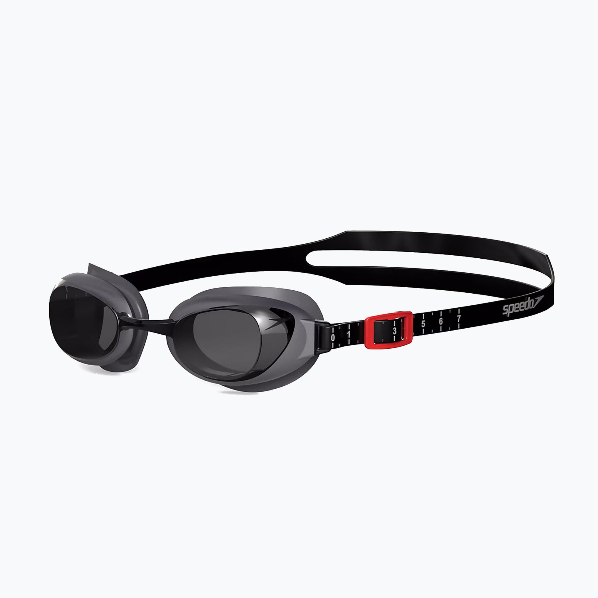 Okulary do pływania Speedo Aquapure Optical oxid grey/red/smoke 
