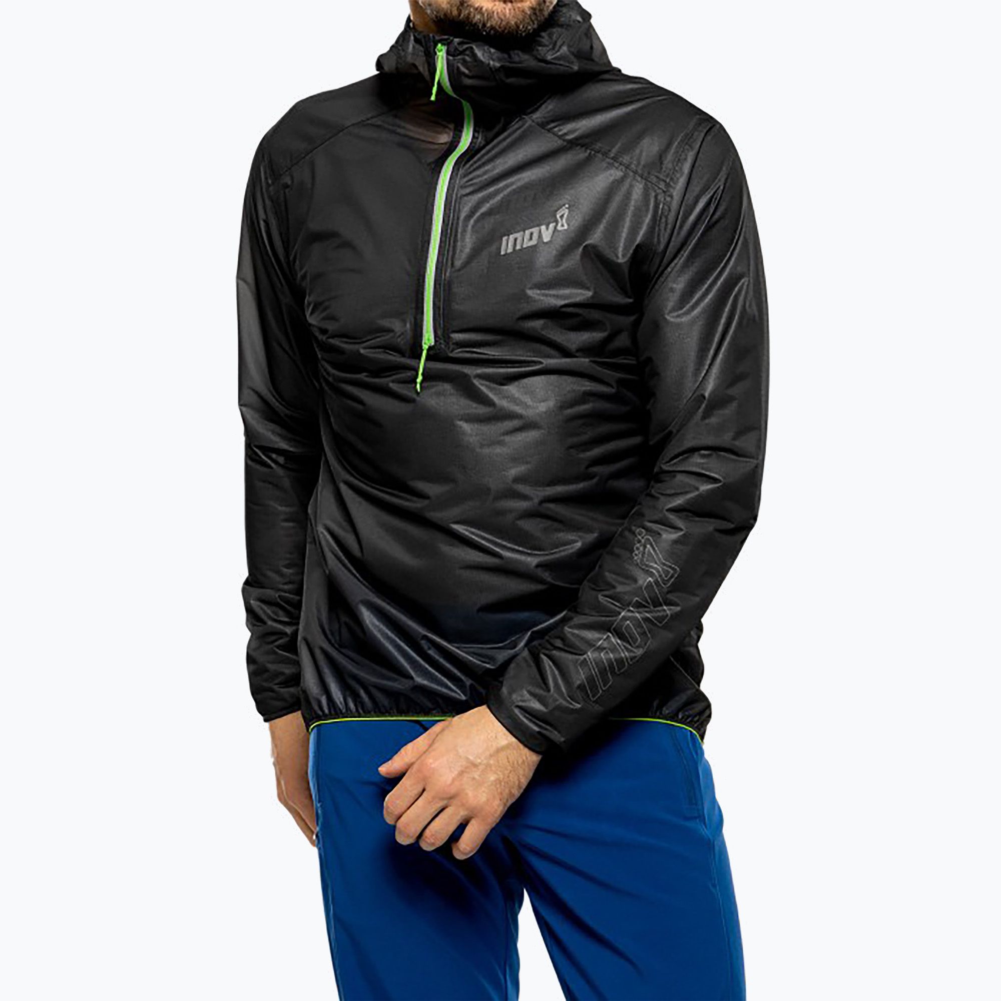 Kurtka do biegania Inov-8 Raceshell Half Zip black 