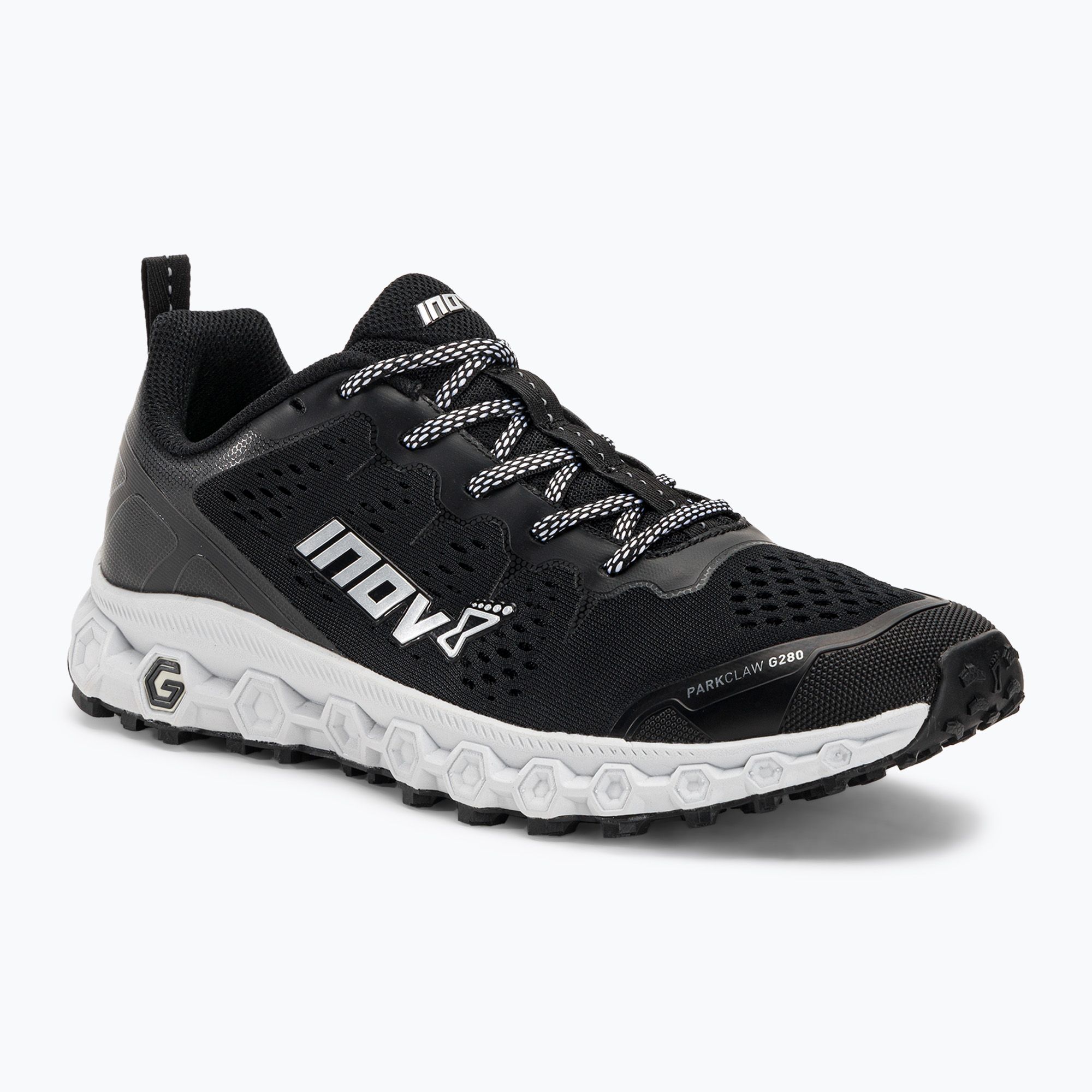Buty do biegania męskie Inov-8 Parkclaw G280 black/white 