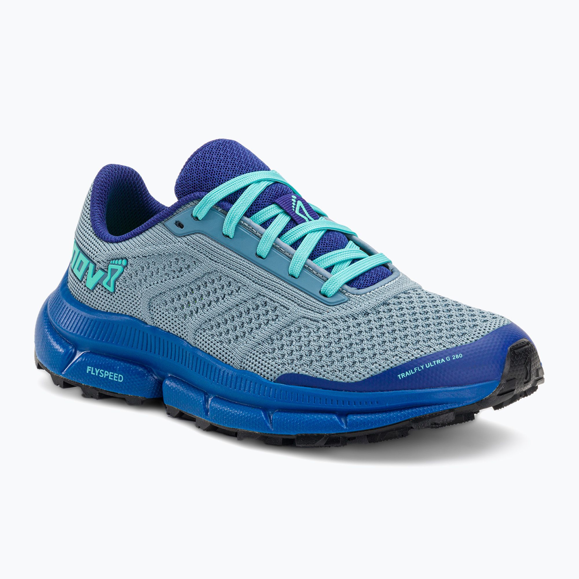 Buty do biegania damskie Inov-8 Trailfly Ultra G 280 light blue/blue 