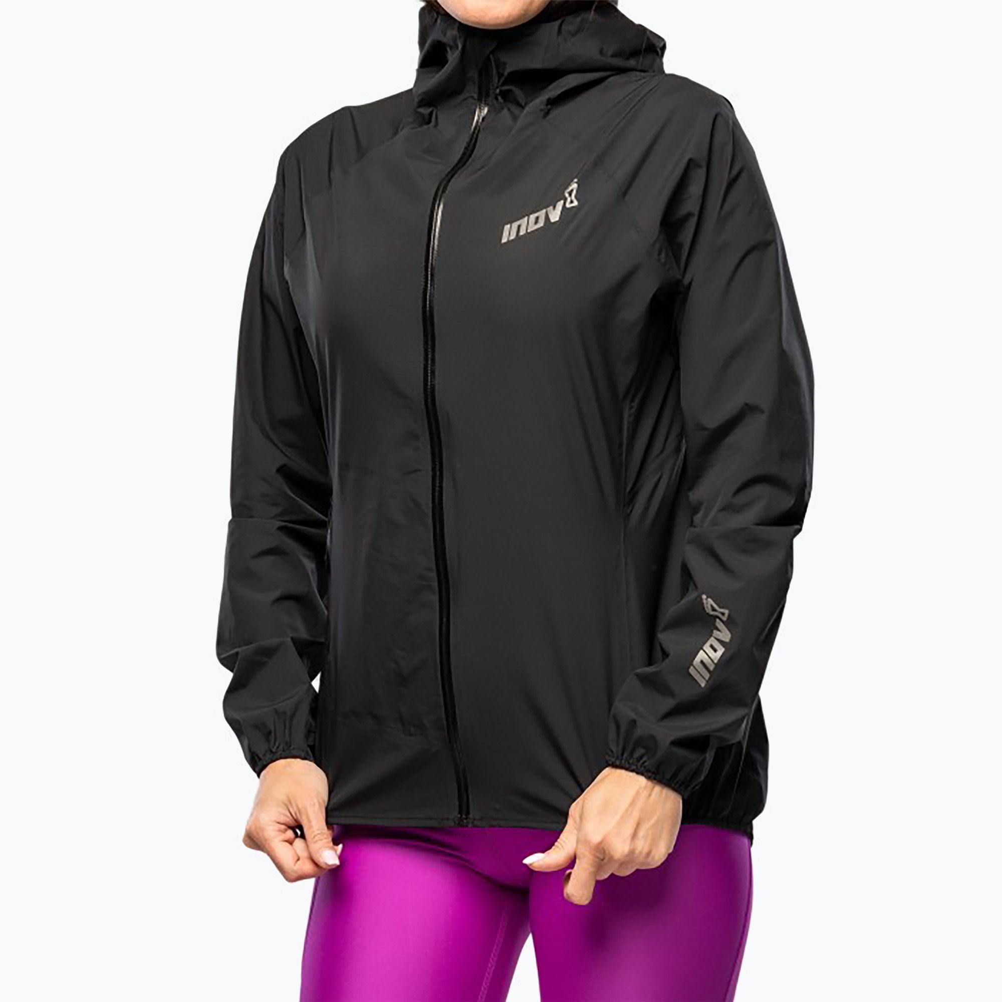 Kurtka do biegania damska Inov-8 Stormshell FZ V2 black 