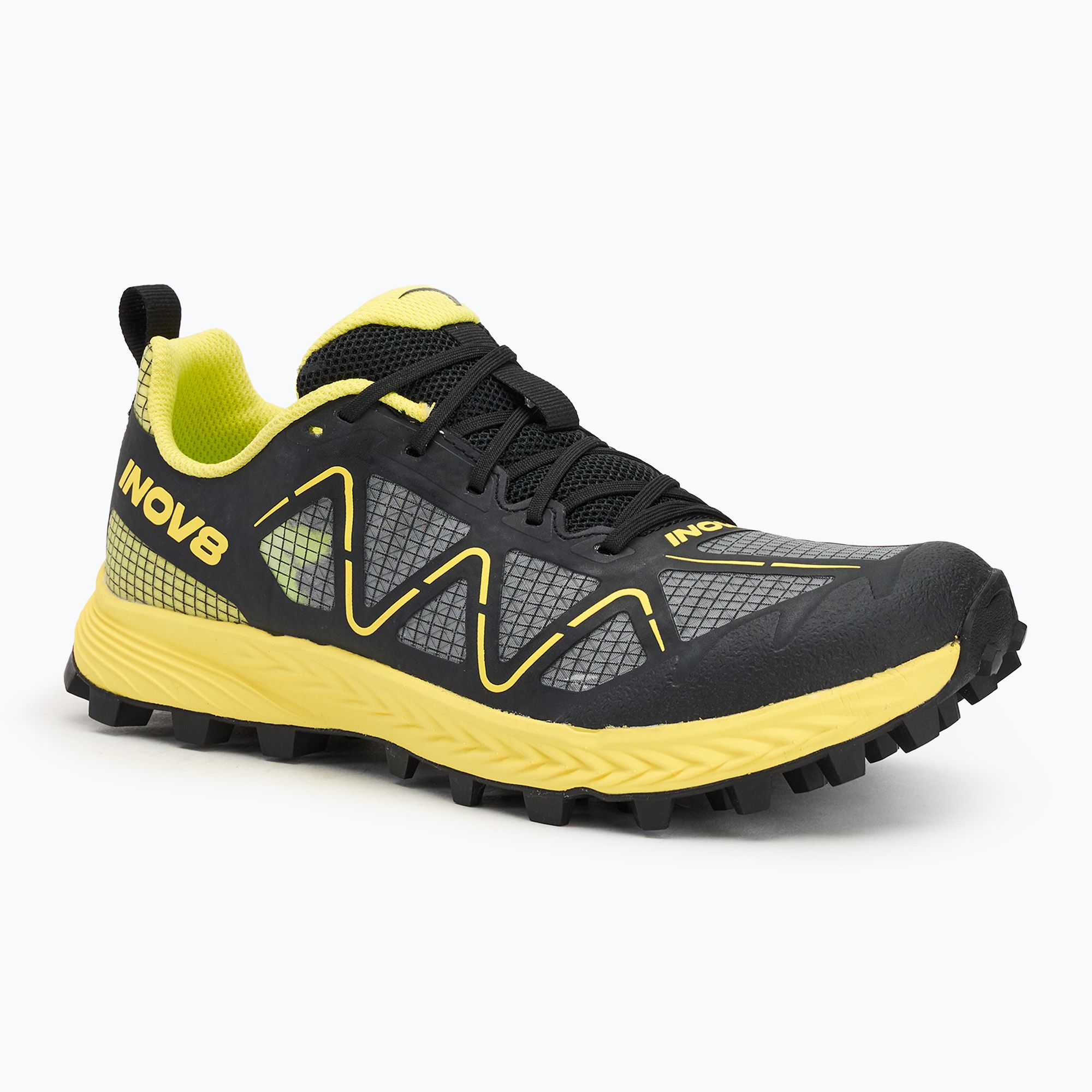 Buty do biegania męskie Inov-8 Mudtalon Speed black/yellow 