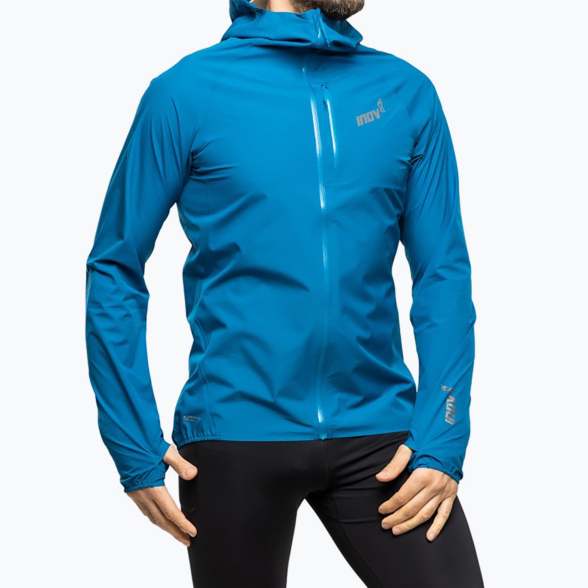 Kurtka do biegania męska Inov-8 Stormshell FZ V2 blue 