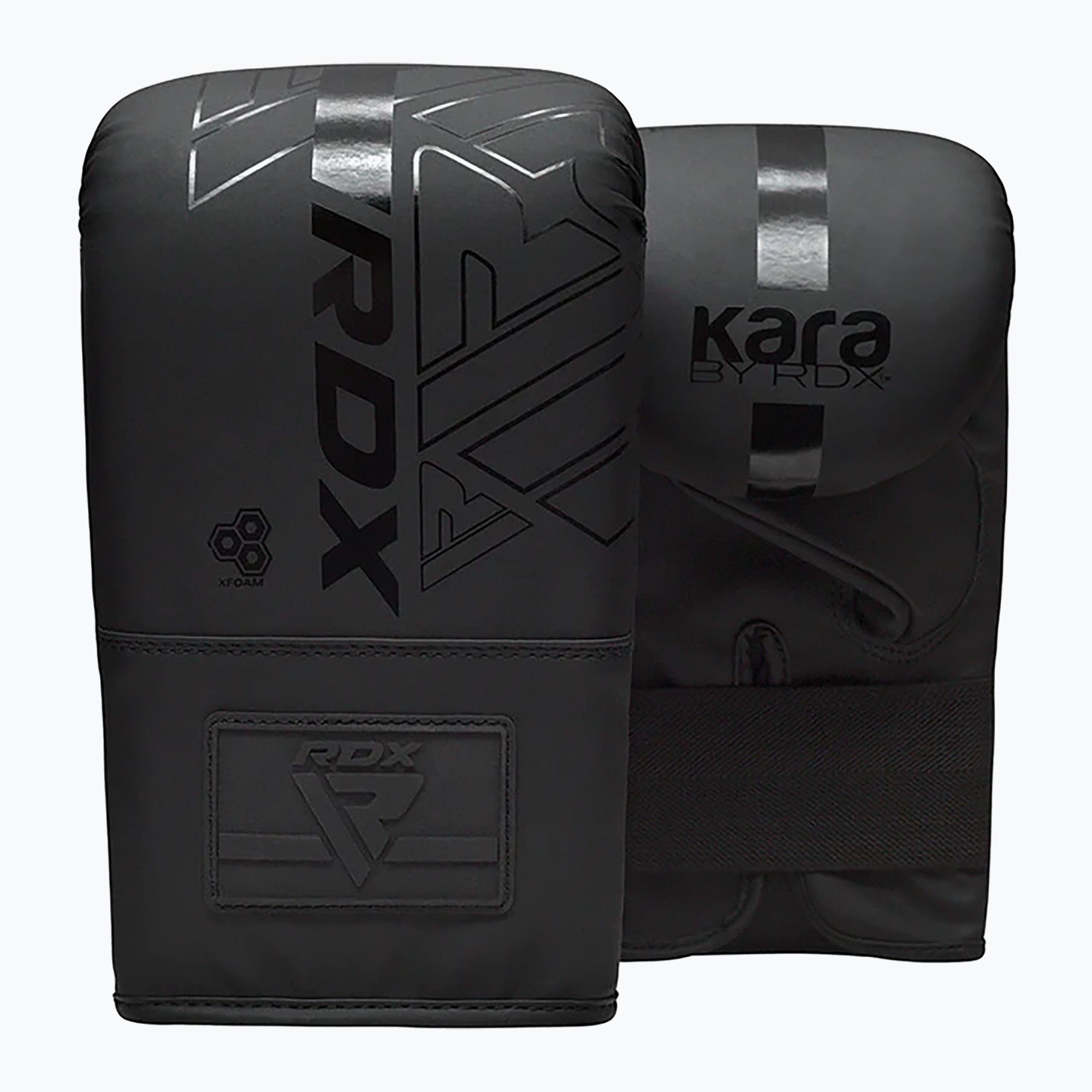Rękawice bokserskie RDX F6 Bag Mitts black 