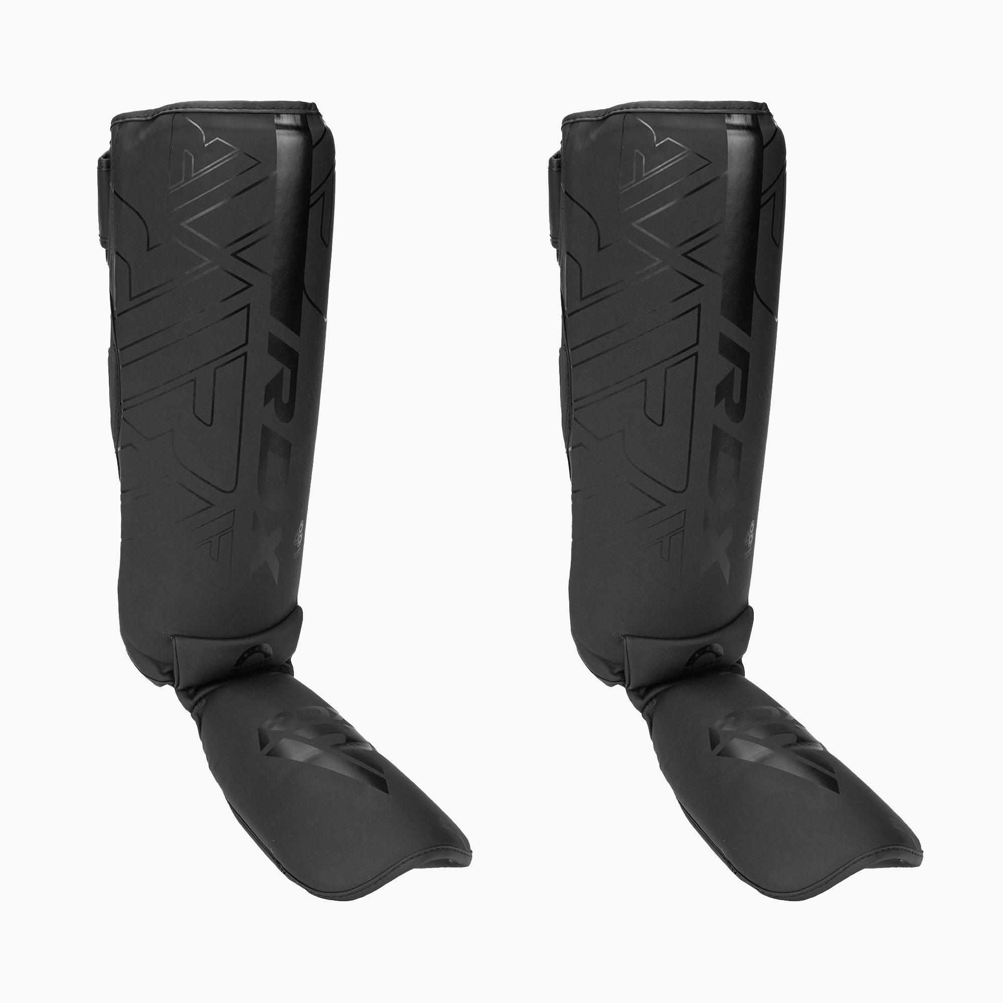 Ochraniacze piszczeli i stóp RDX F6 Shin Instep matte black 