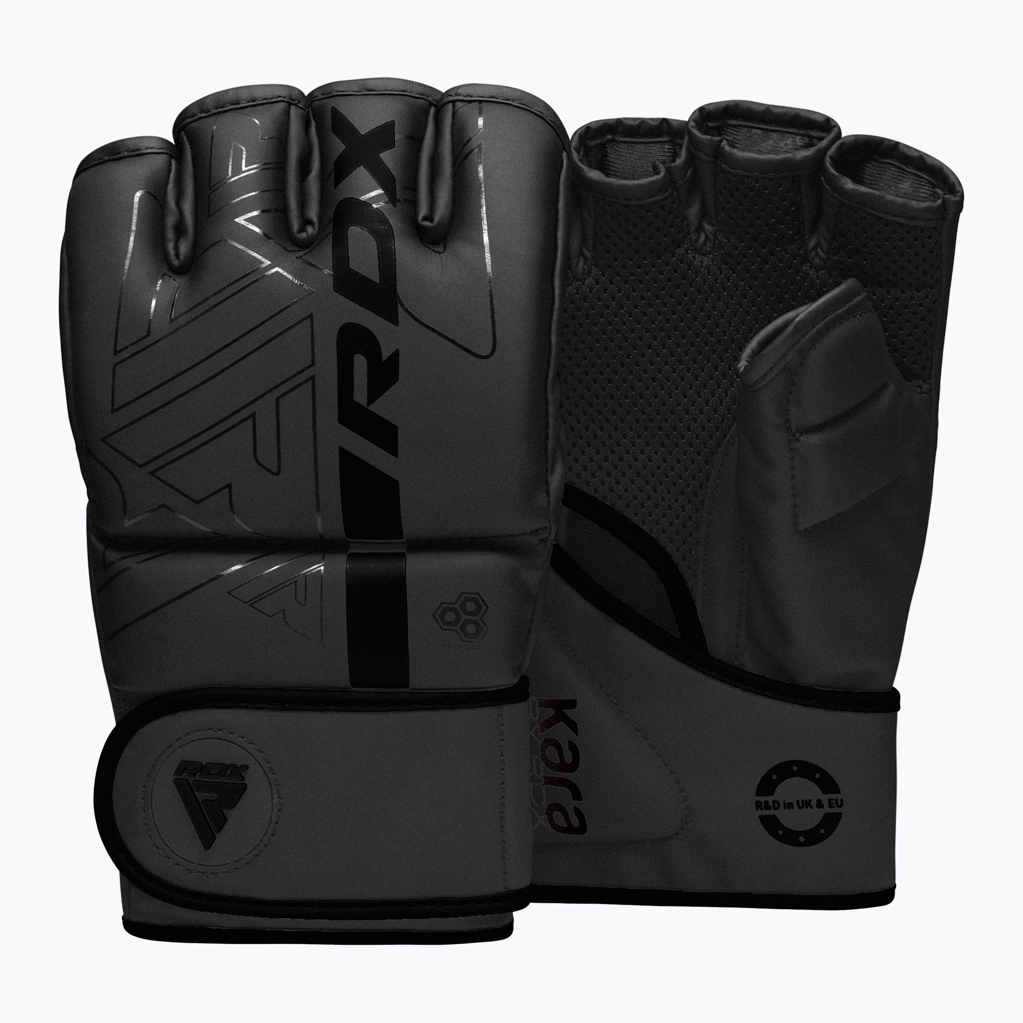 Rękawice grapplingowe RDX Grappling F6 black 
