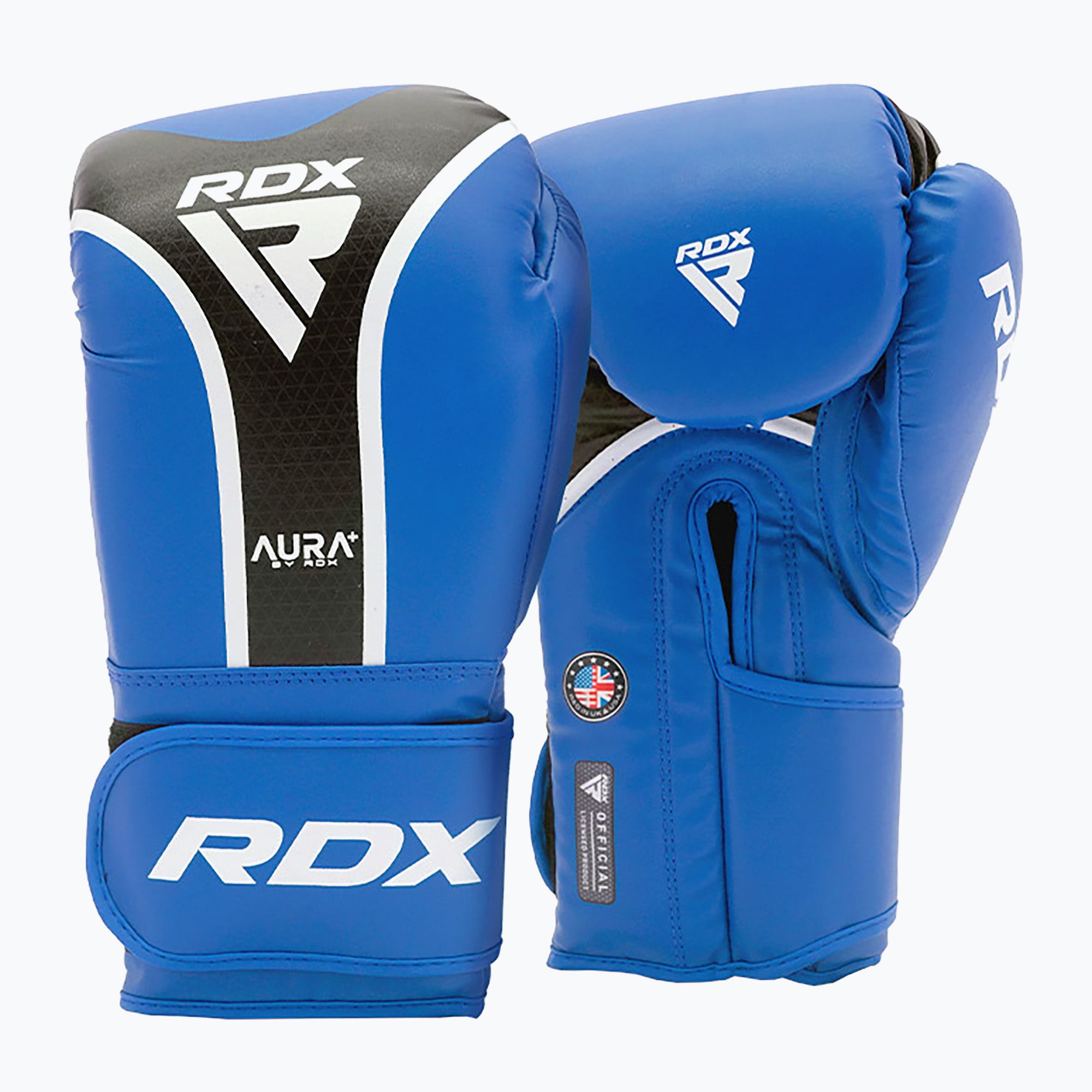 Rękawice bokserskie RDX Boxing Aura Plus T-17 blue 