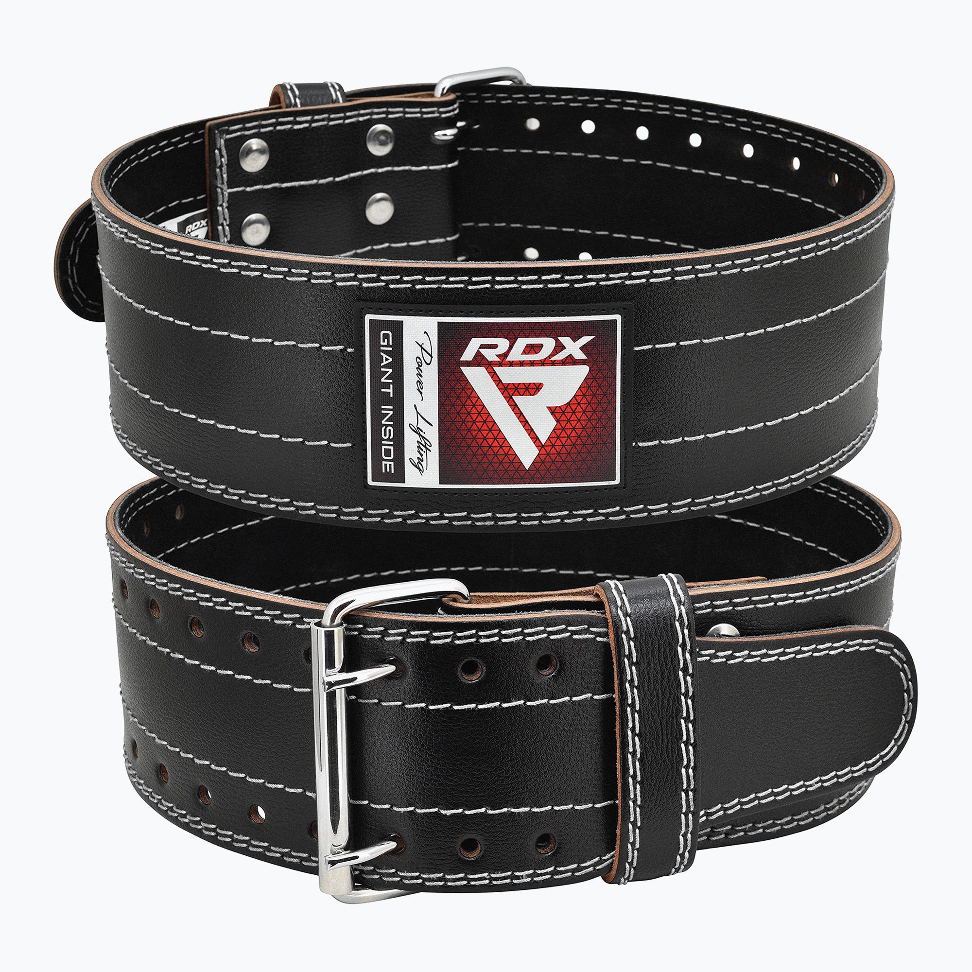 Pas do podnoszenia ciężarów RDX RD1 Weight Lifiting Power white 