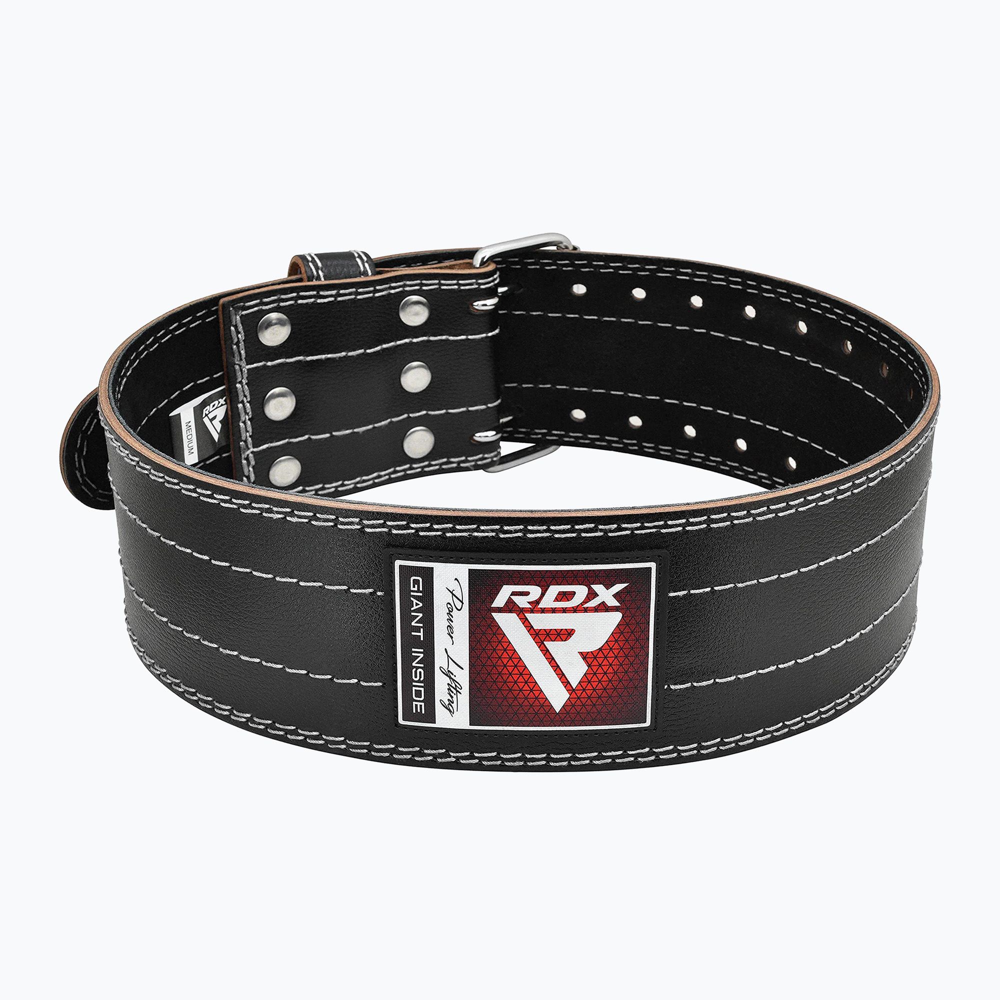 Pas do podnoszenia ciężarów RDX RD1 Weight Lifiting Power white 