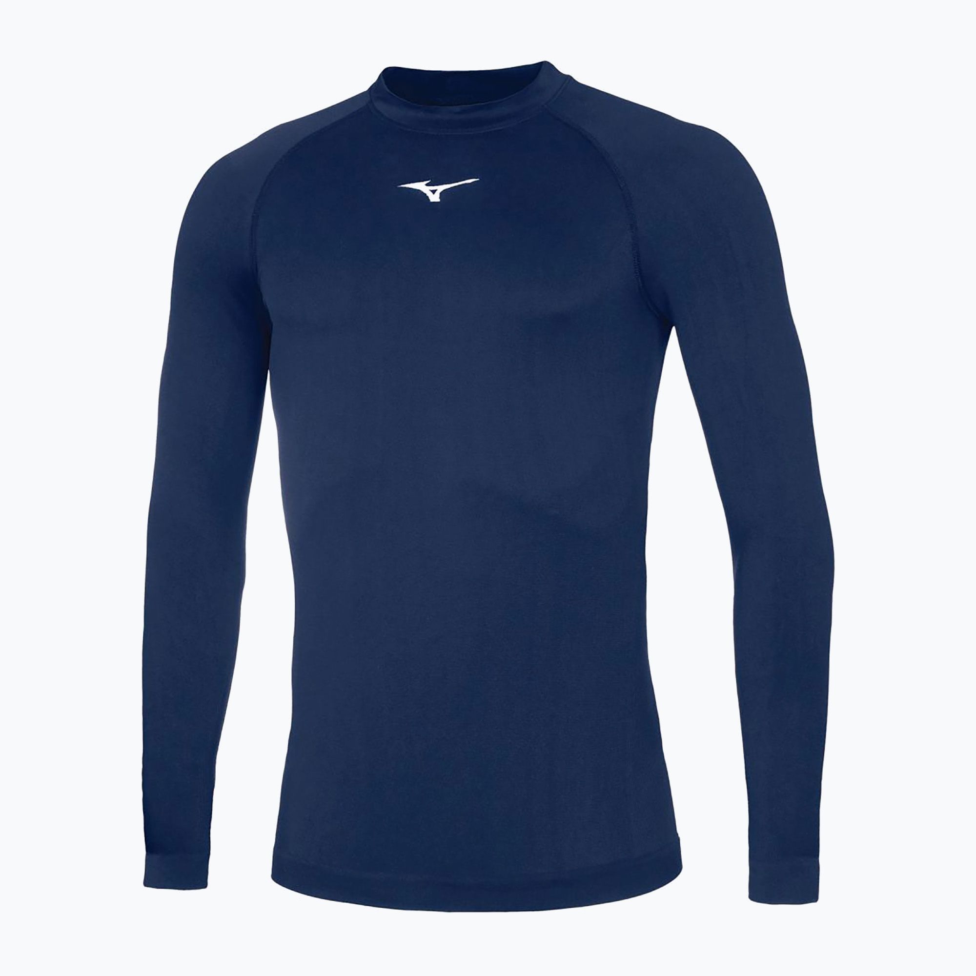 Longsleeve do biegania męski Mizuno Uni Core navy/ white 